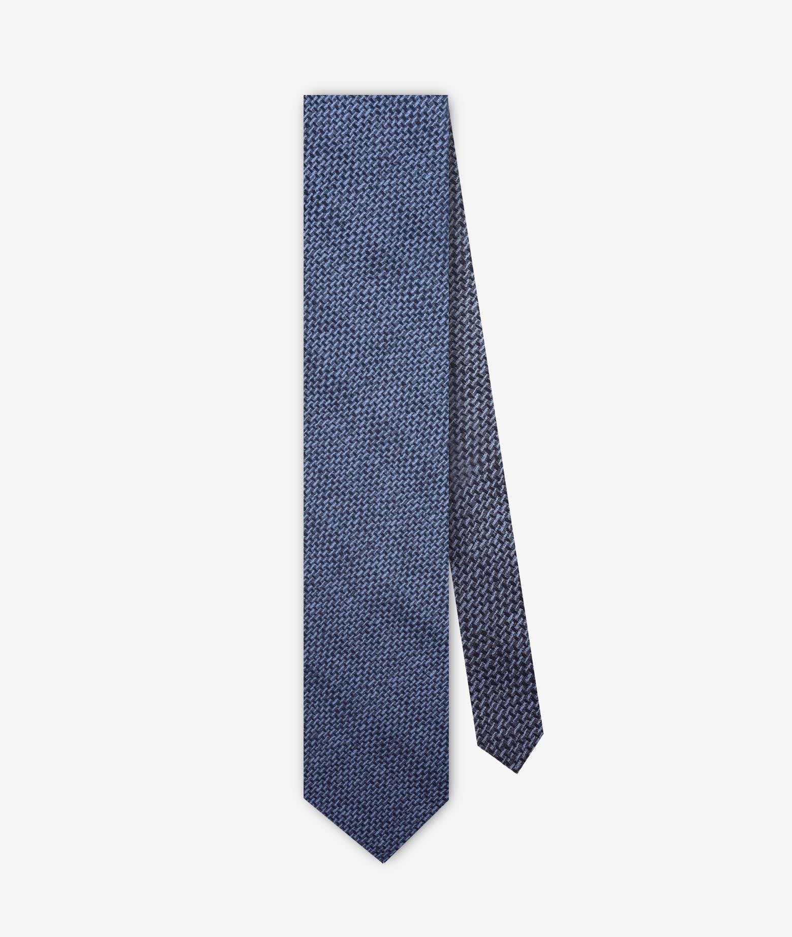 Blue Silk Tie Plain