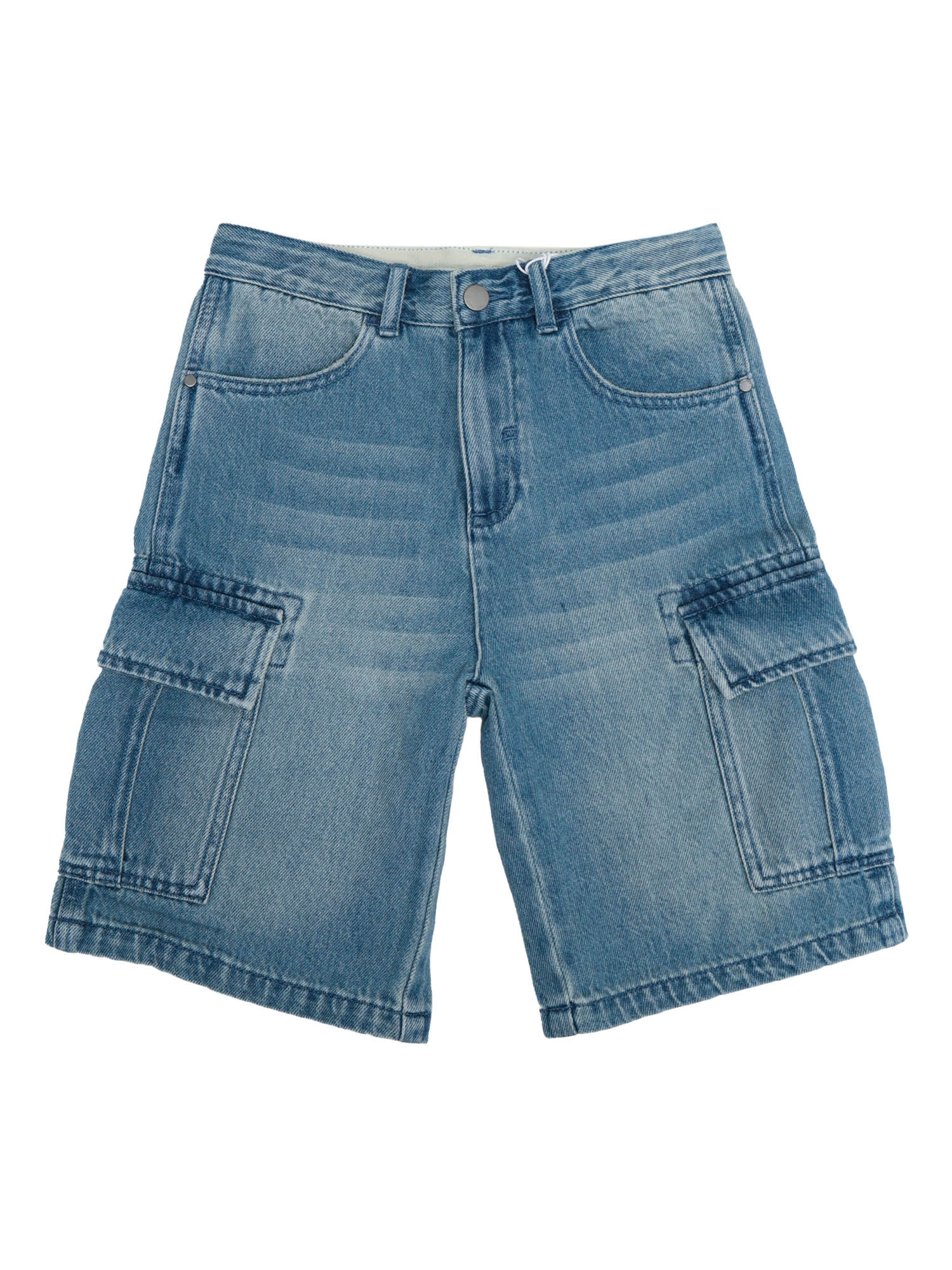 SHORTS Light Blue Cotton