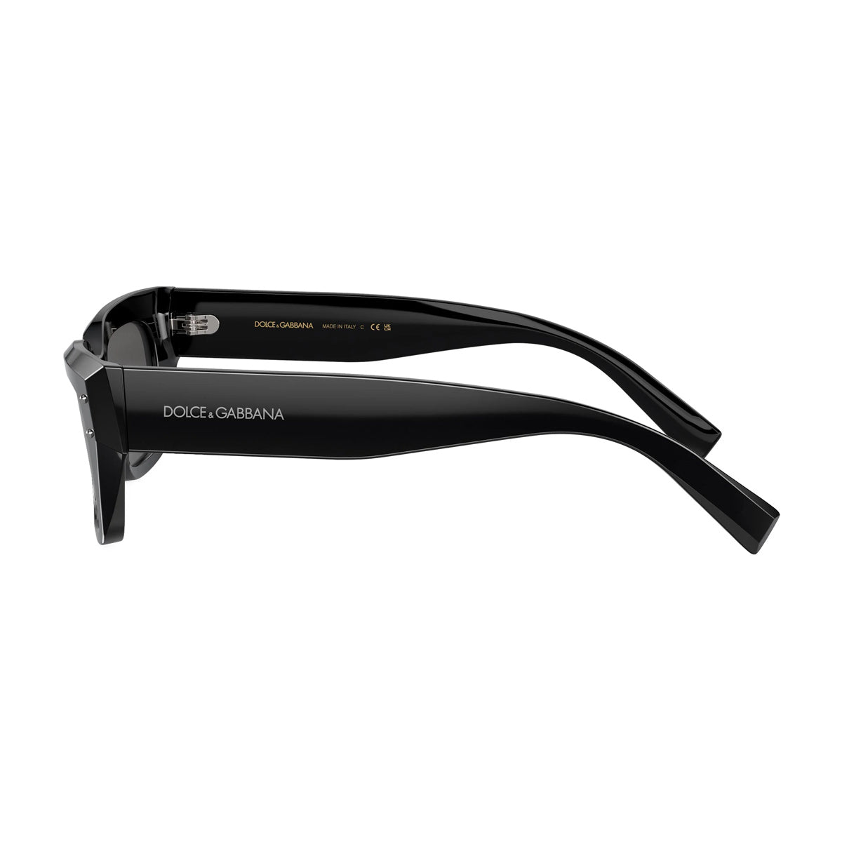 DG4462 Linea DG SHARPED 501-87 Black Nero Acetate Occhiali Sole