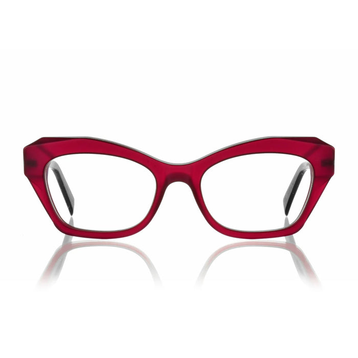 Kirk & Layla F8-S Carmine Rosso Acrylic/metal Occhiali Da Vista