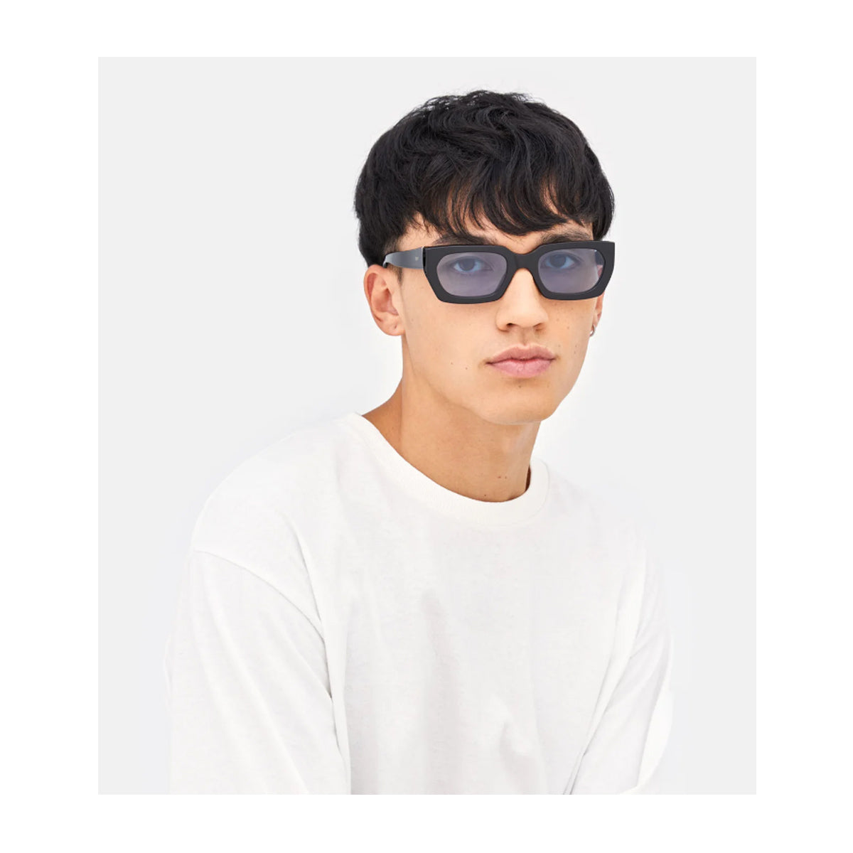 Retrosuperfuture TEDDY AZURE Black Azzurro Nero Acetate Occhiali Da Sole