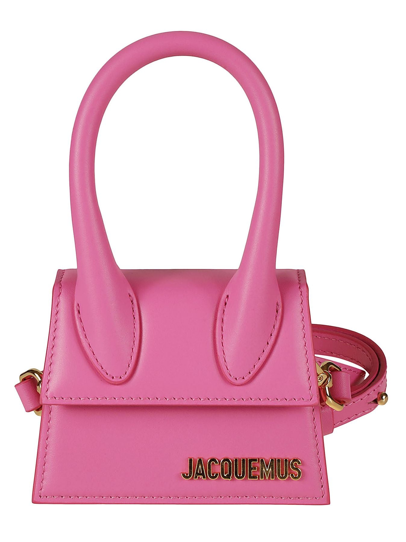 213BA001-3060 Rosa Calfskin. made In Italy. Borsa