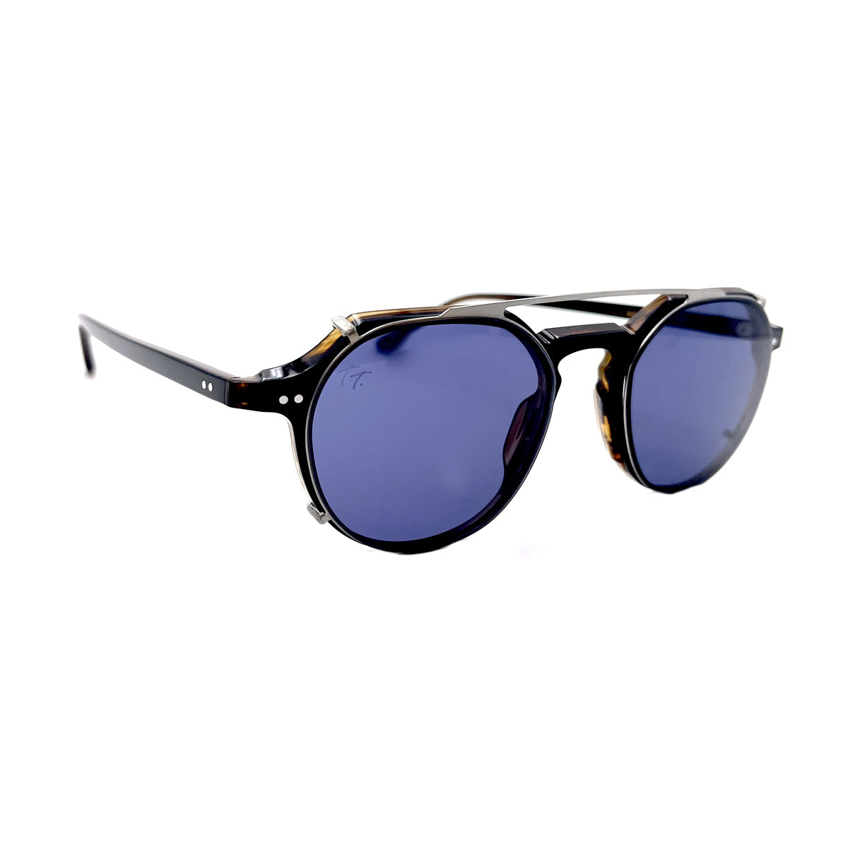 Clip Buccia 2 Silver Argento Acetate Occhiali Da Vista