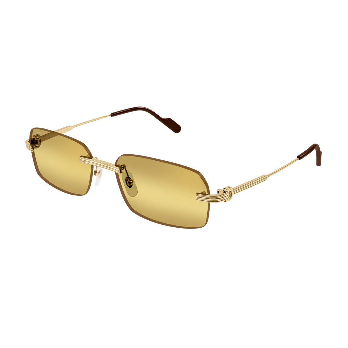 CT0271S PREMIÈRE DE CARTIER 007 Gold Oro Metal Occhiali Sole