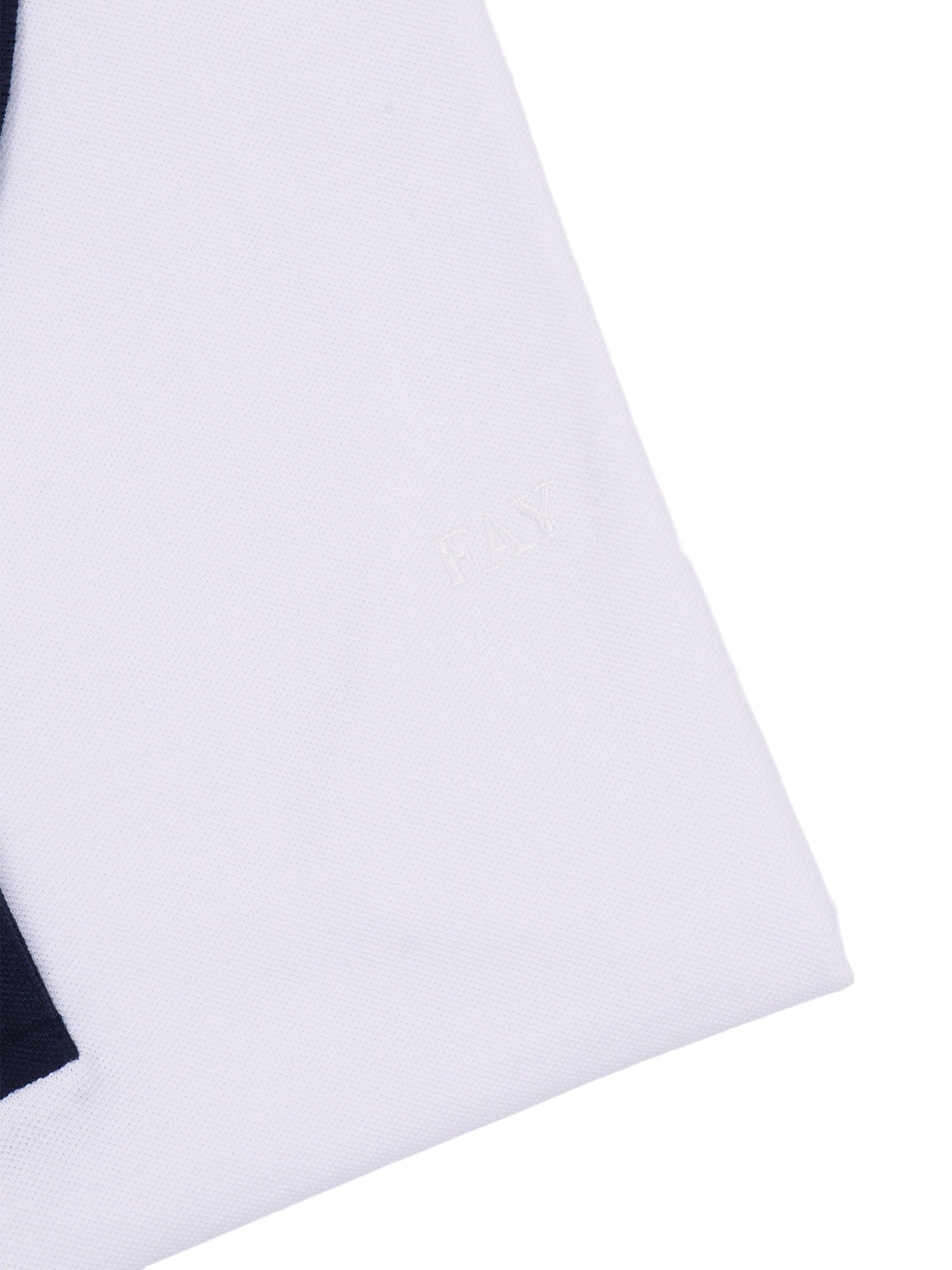 POLO White Cotton Elastane Shirt