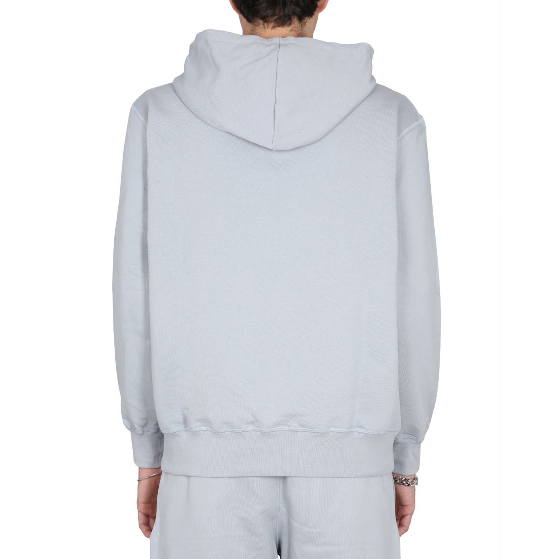 Hoodie Sweatshirt Gray Cotton