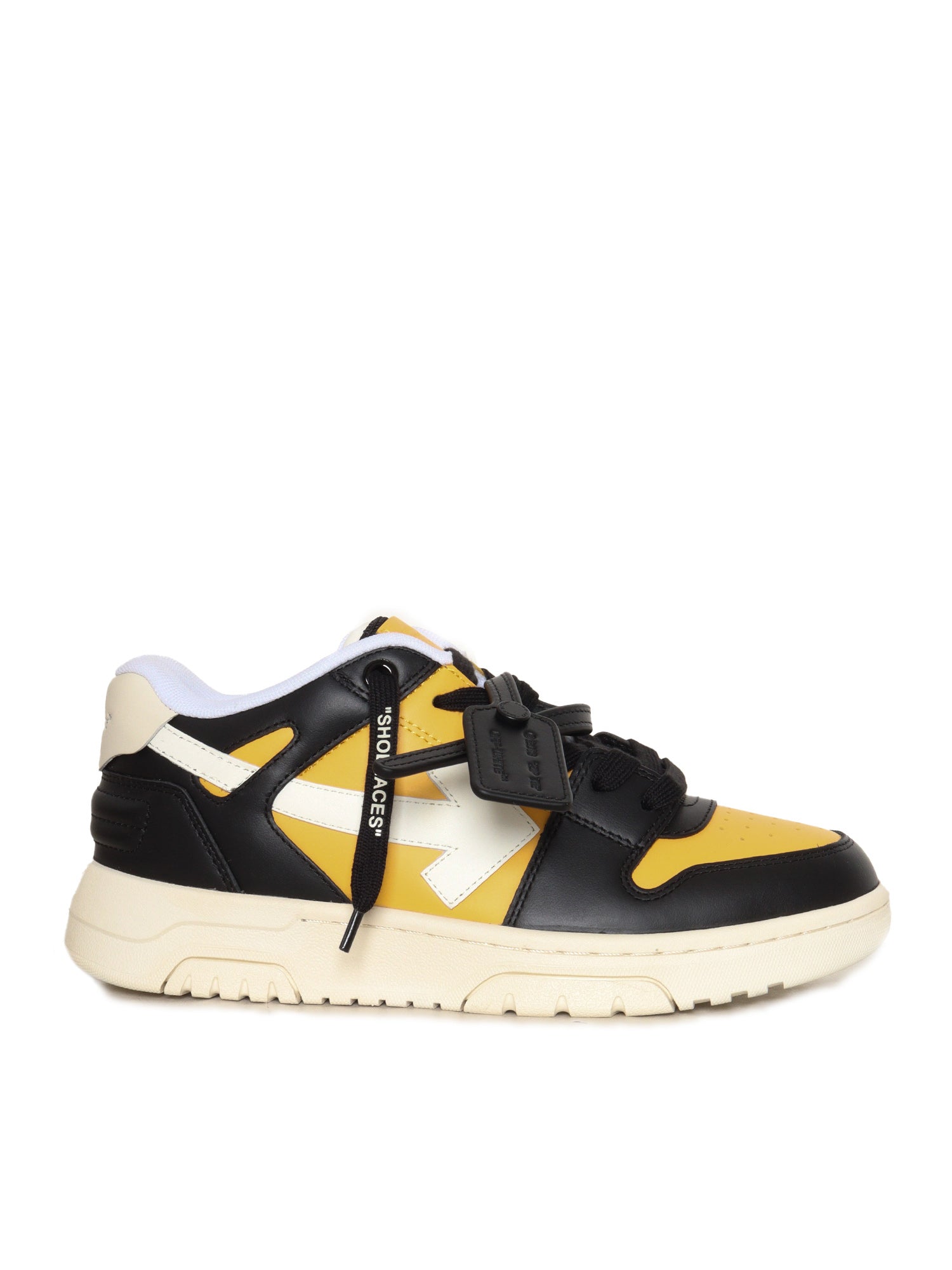 OUT OF OFFICE OCHER YELLOW - BLACK Kid Sneaker
