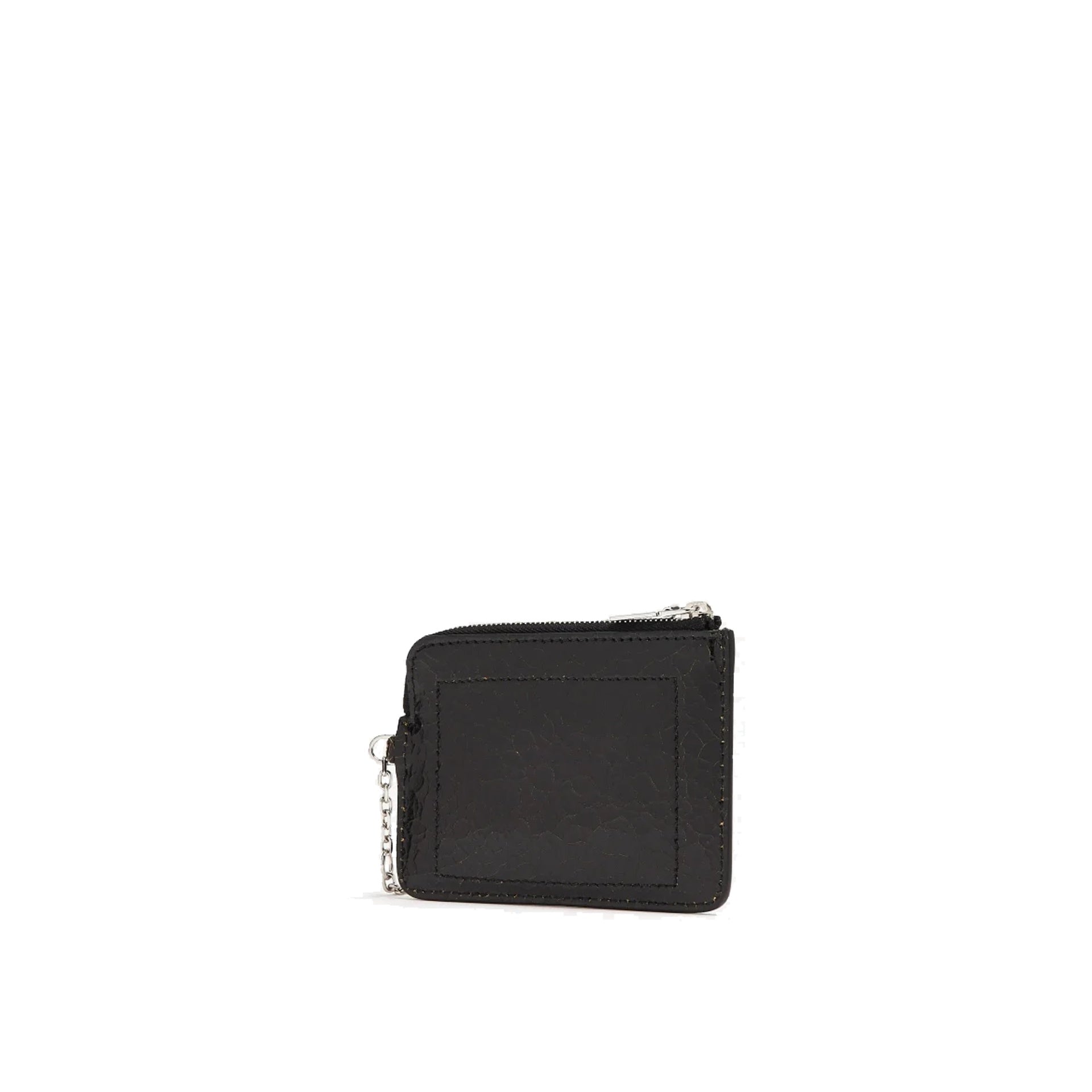 Sling Pip Coin Pouch Black Calf Leather