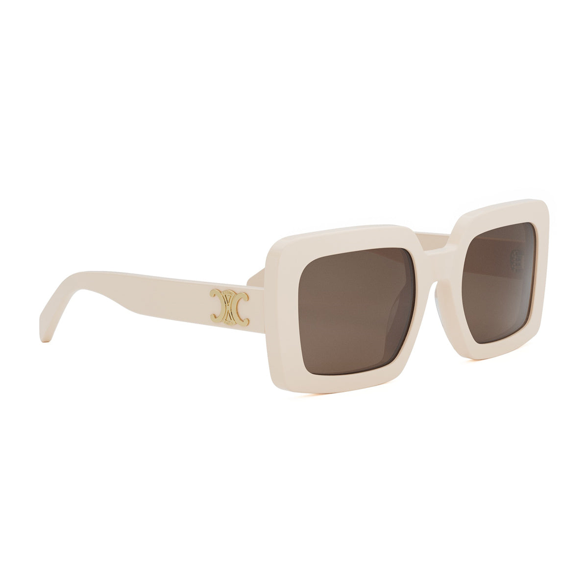 Celine CL40304U Triomphe 25E Ivory Avorio Acetate Occhiali Da Sole