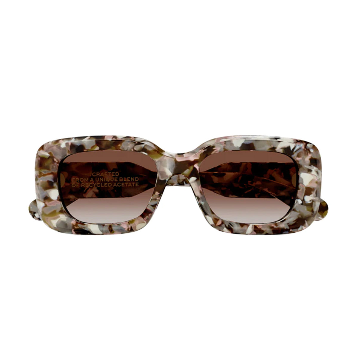 CH0188S 004 Beige Recycled Acetate Occhiali Sole