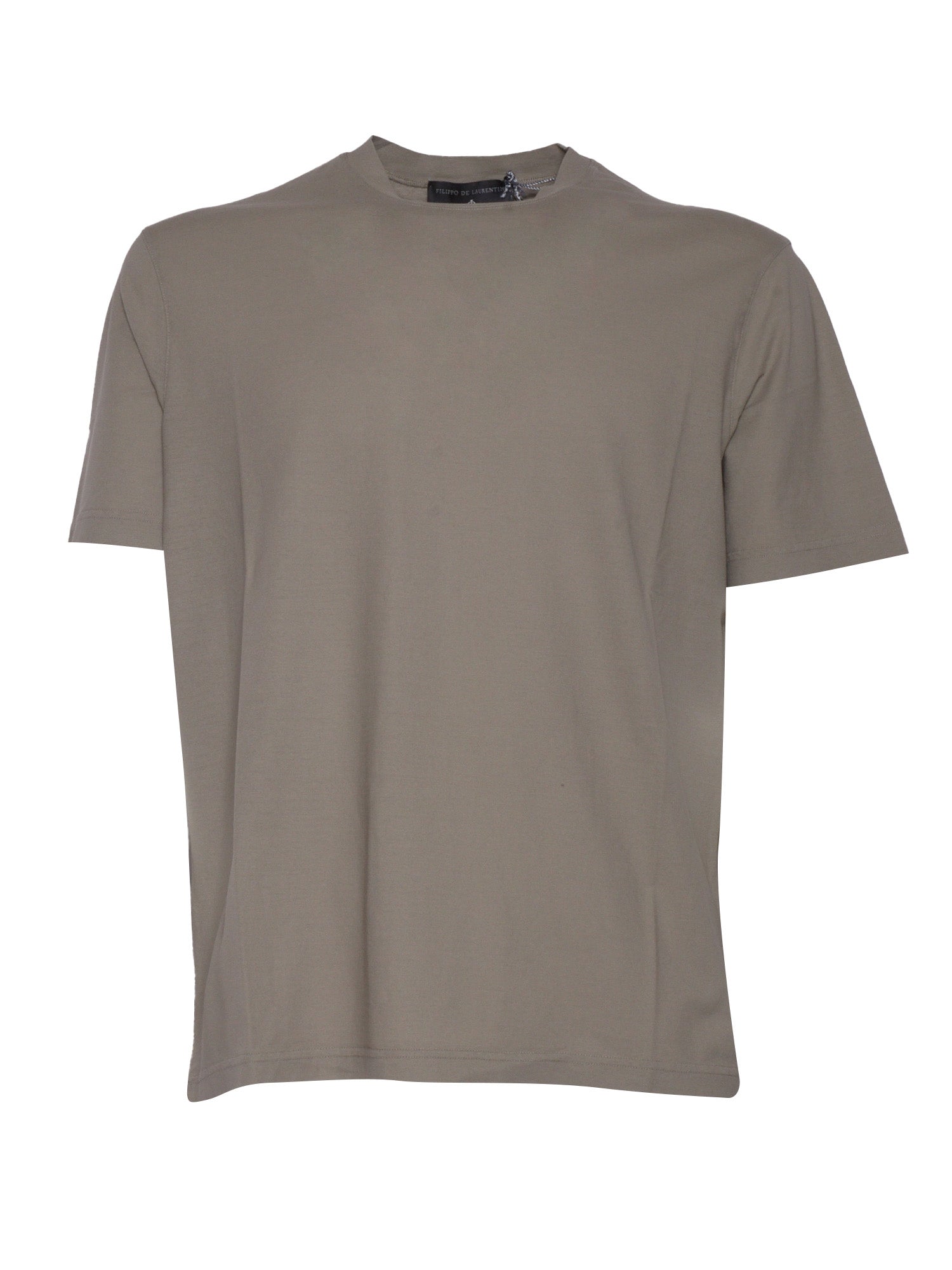 TSHIRT SS Grey Cotton Short Sleeves T-shirt