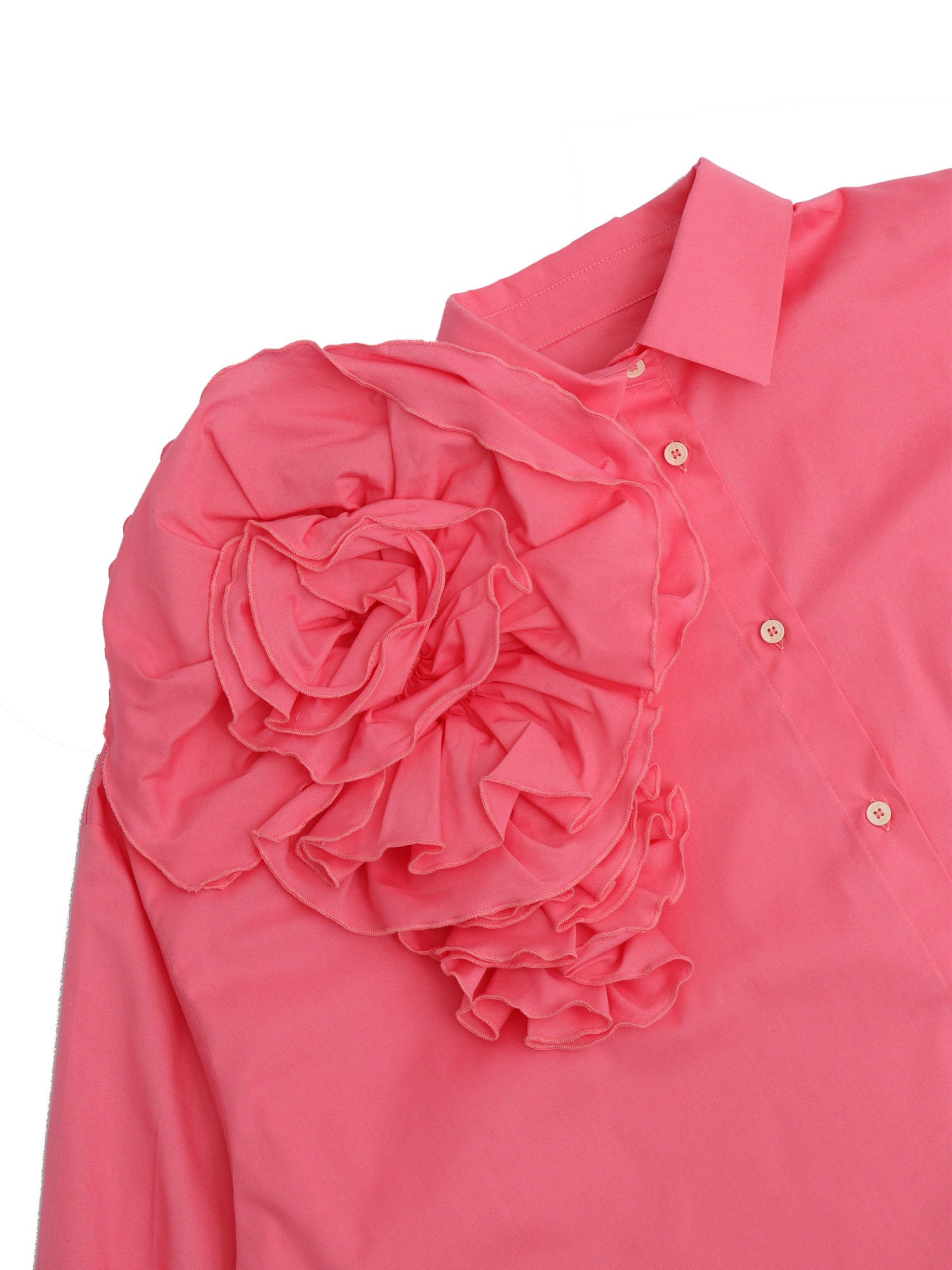 Shirt Pink Cotton Elastane