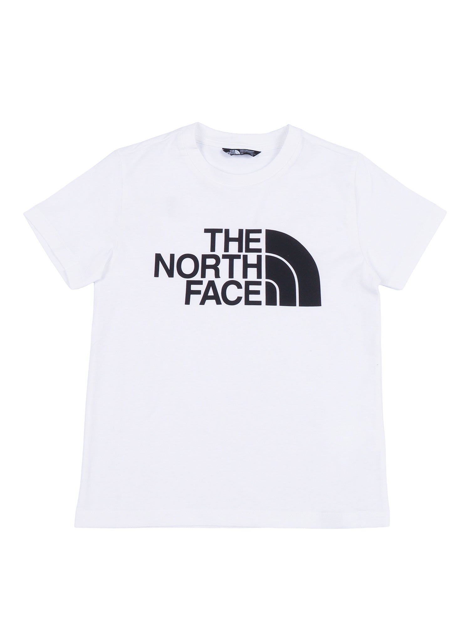 TEEN EASY REGULAR SS TEE TNF WHITE Cotton Polyester Short Sleeves T-shirt