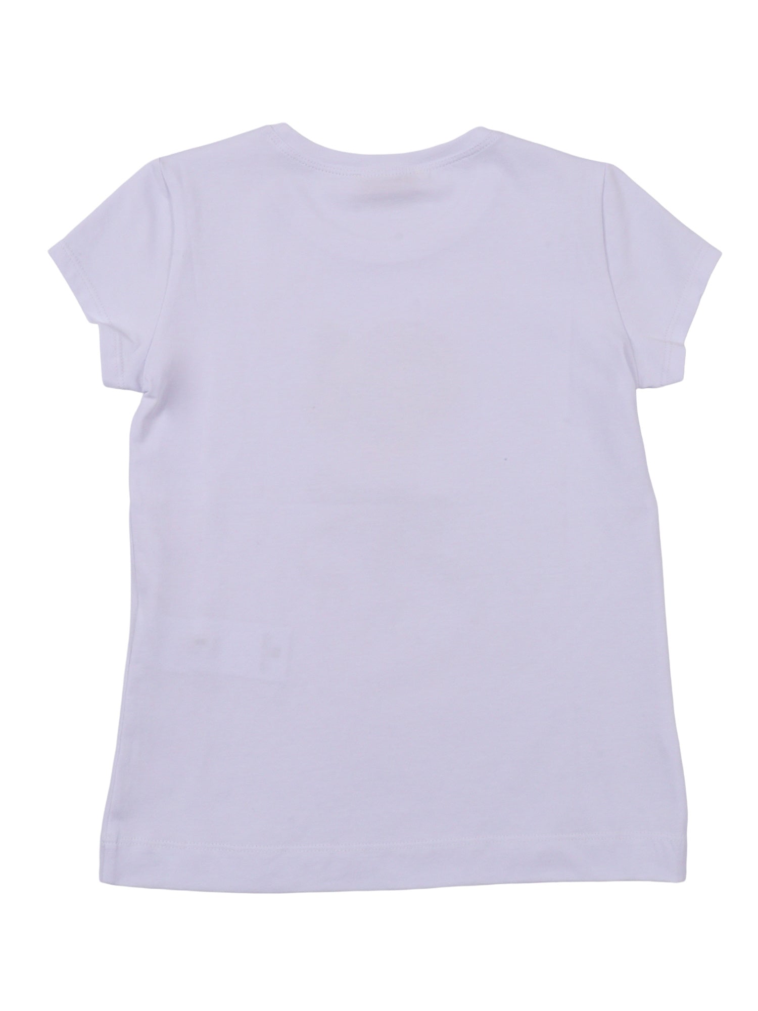 JERSEY T-SHIRT White Cotton Elastane Short Sleeves
