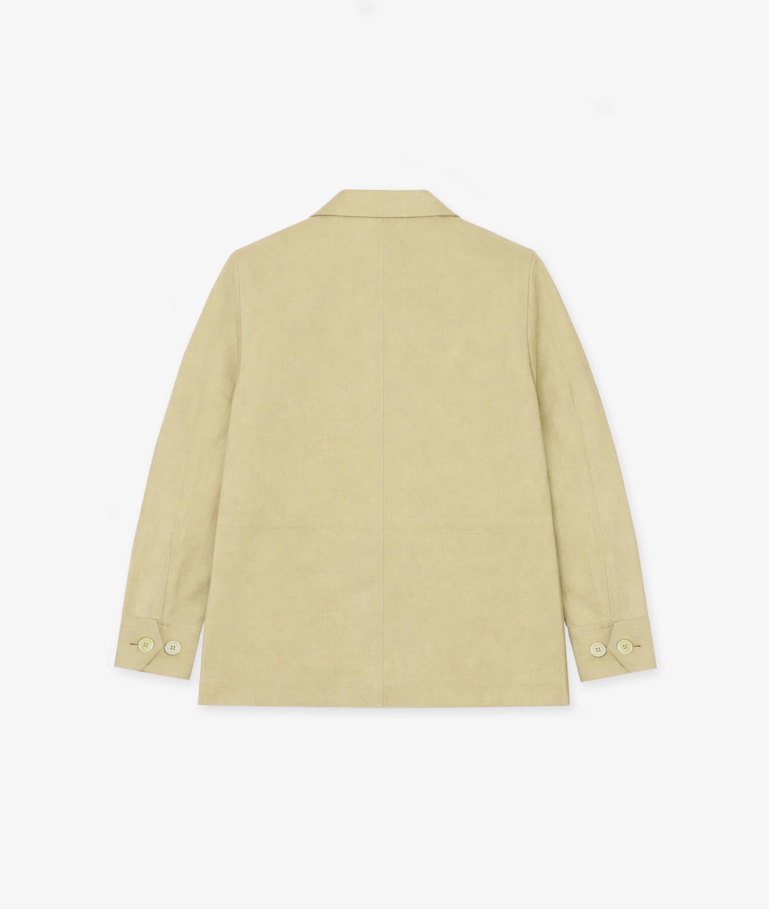 Havana Linen Safari Jacket Blue Saharian