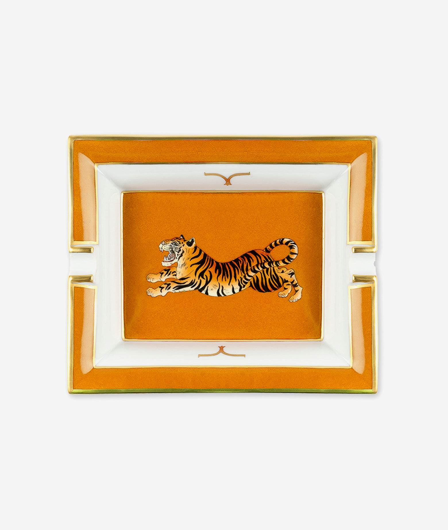 Ashtray Tigre Orange