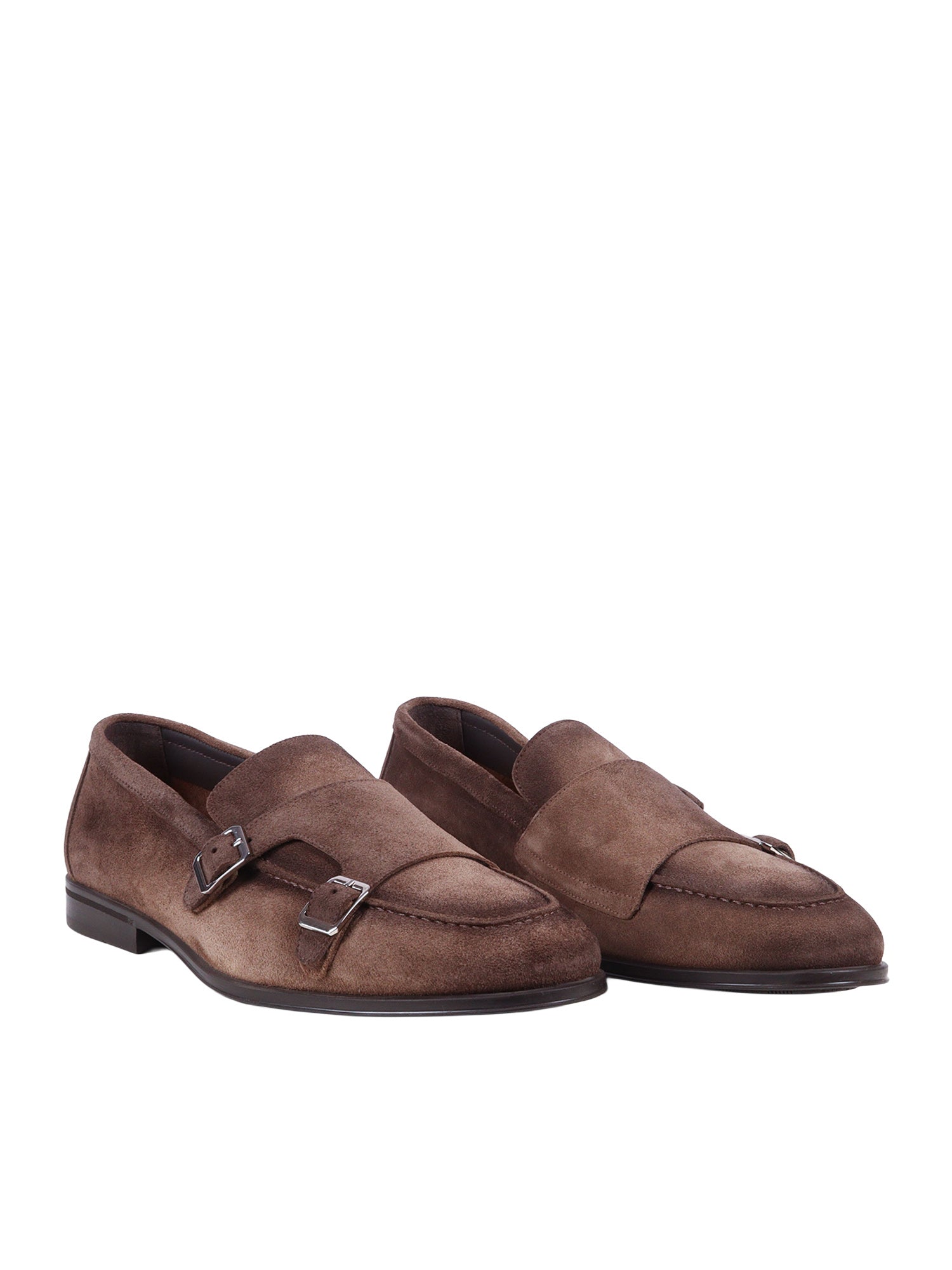 DOUBLE BUCKLE ADLER LOAFERS Brown Loafer