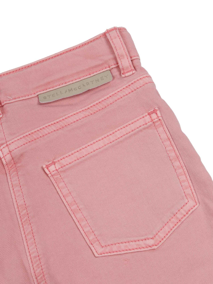 TROUSERS Pink Cotton Pant