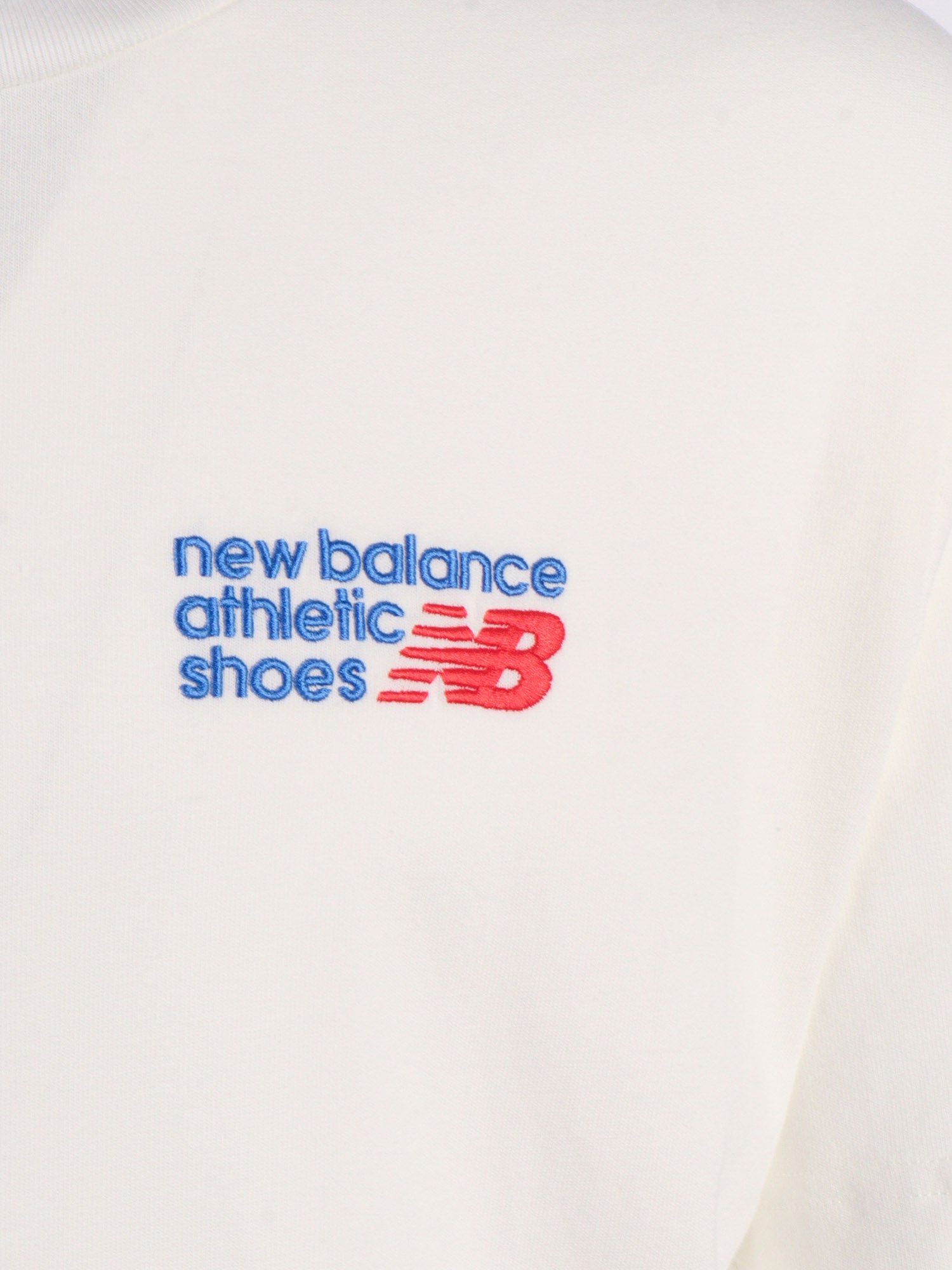 Athletics Premium Logo T-Shirt - Sea Salt Grey Cotton Short Sleeves