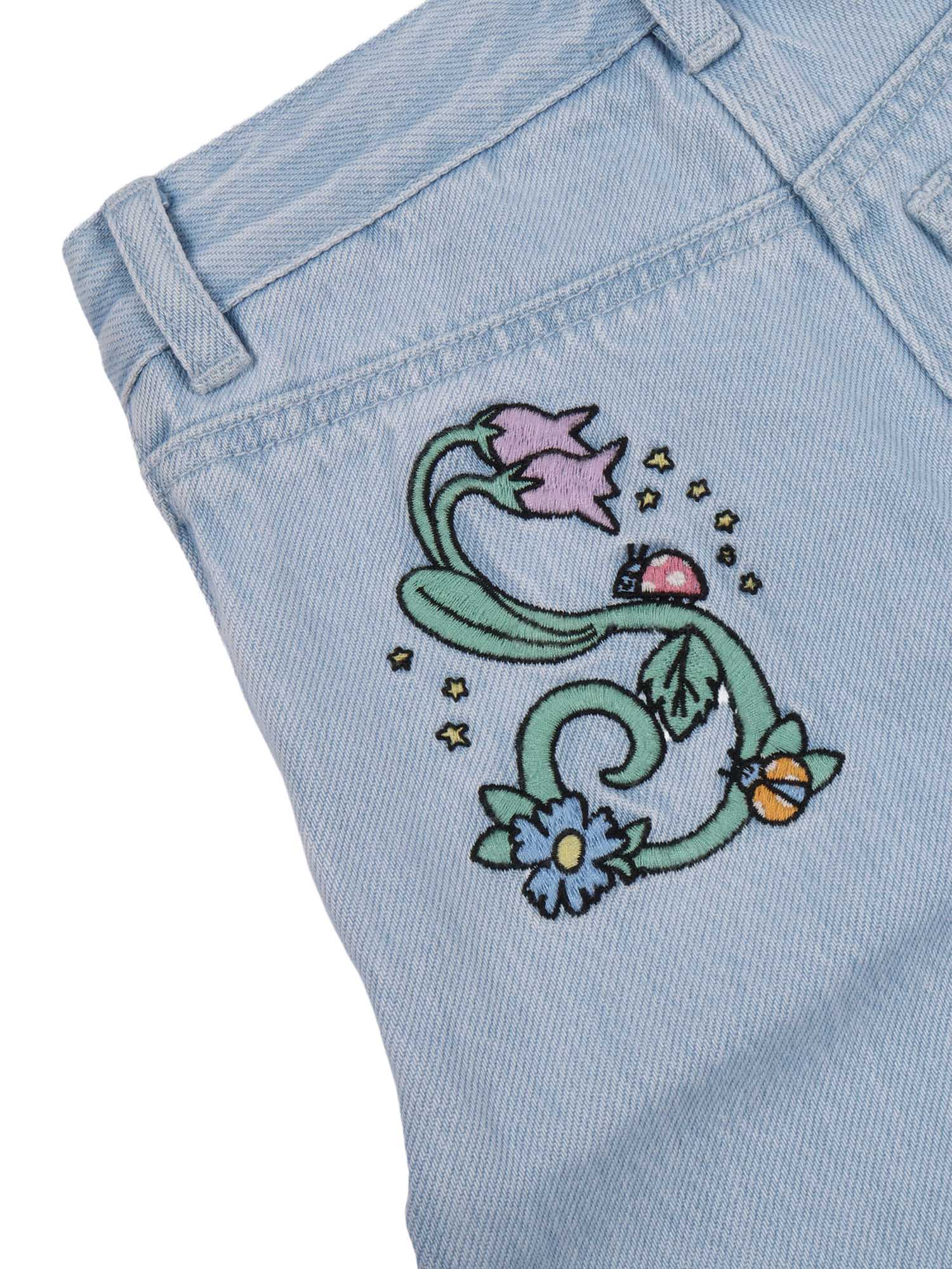 TROUSERS Blue Cotton Pant