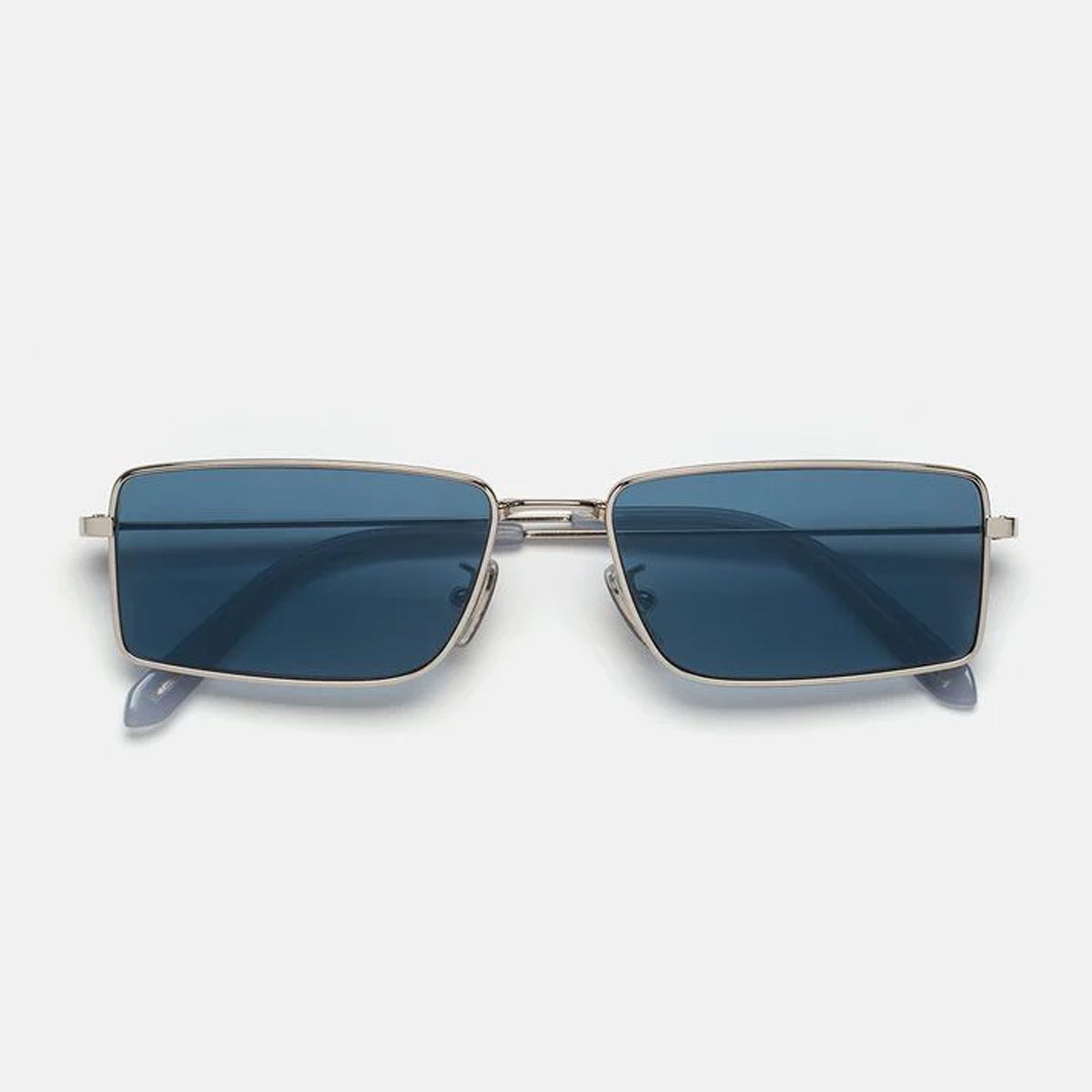 Retrosuperfuture CHOPPER LIGHT BLUE Silver Argento Metal Occhiali Da Sole