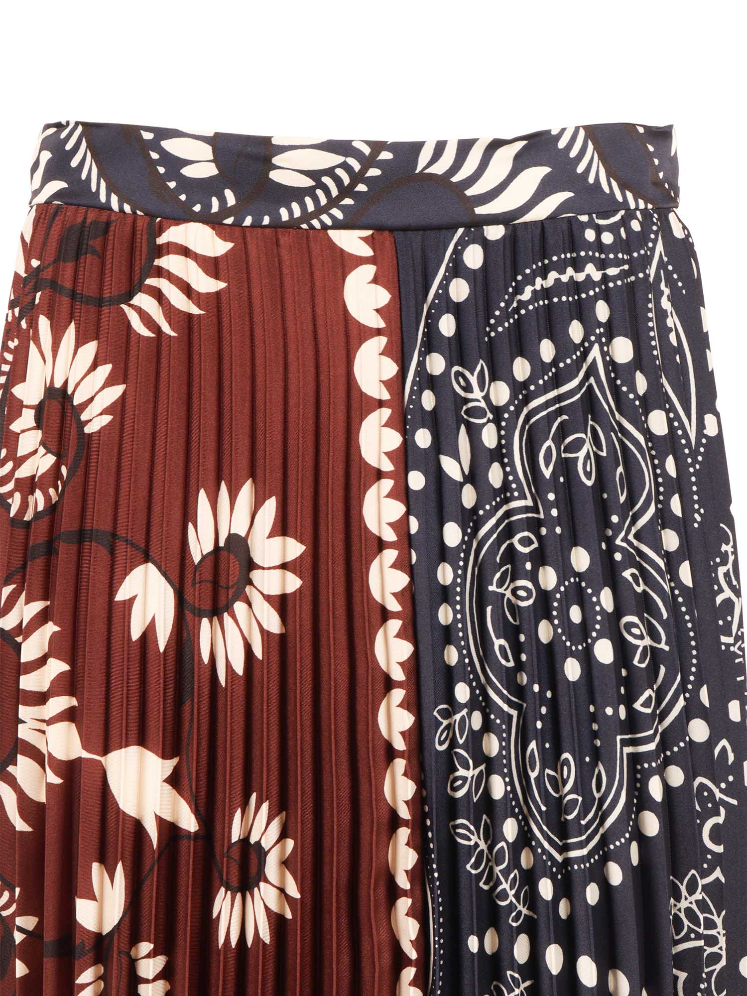 SKIRT Brown Polyester