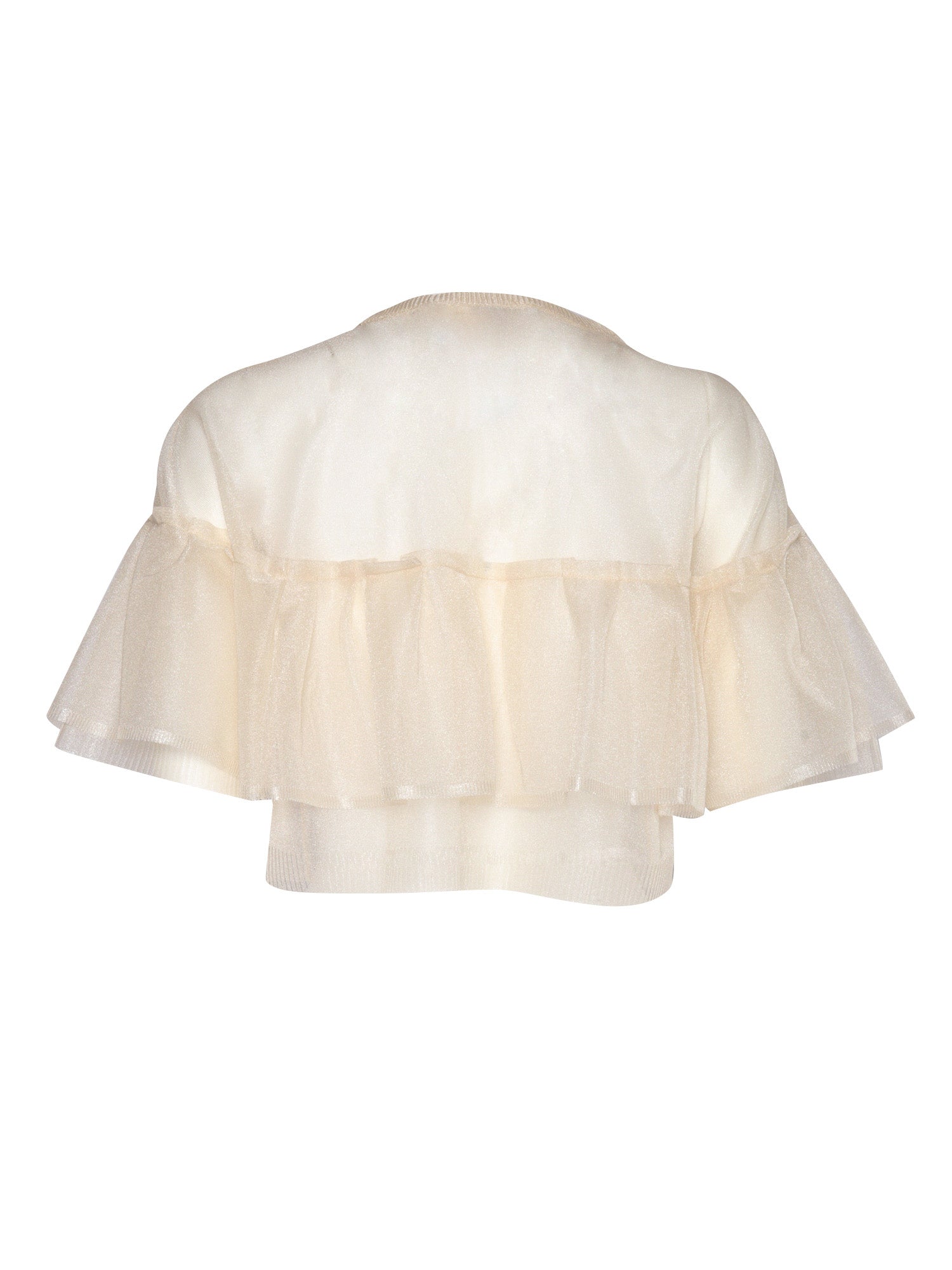 Sweater Beige Polyamide Polyester Top
