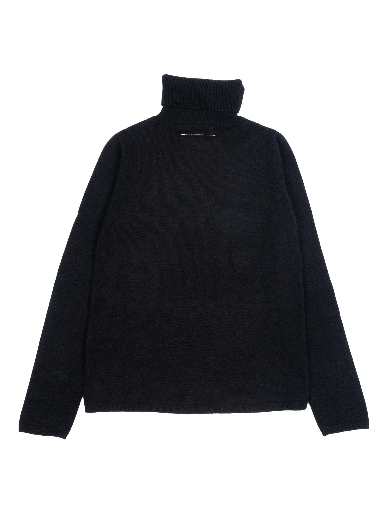 Knitwear Black Wool Polyamide Acrylic Crewneck