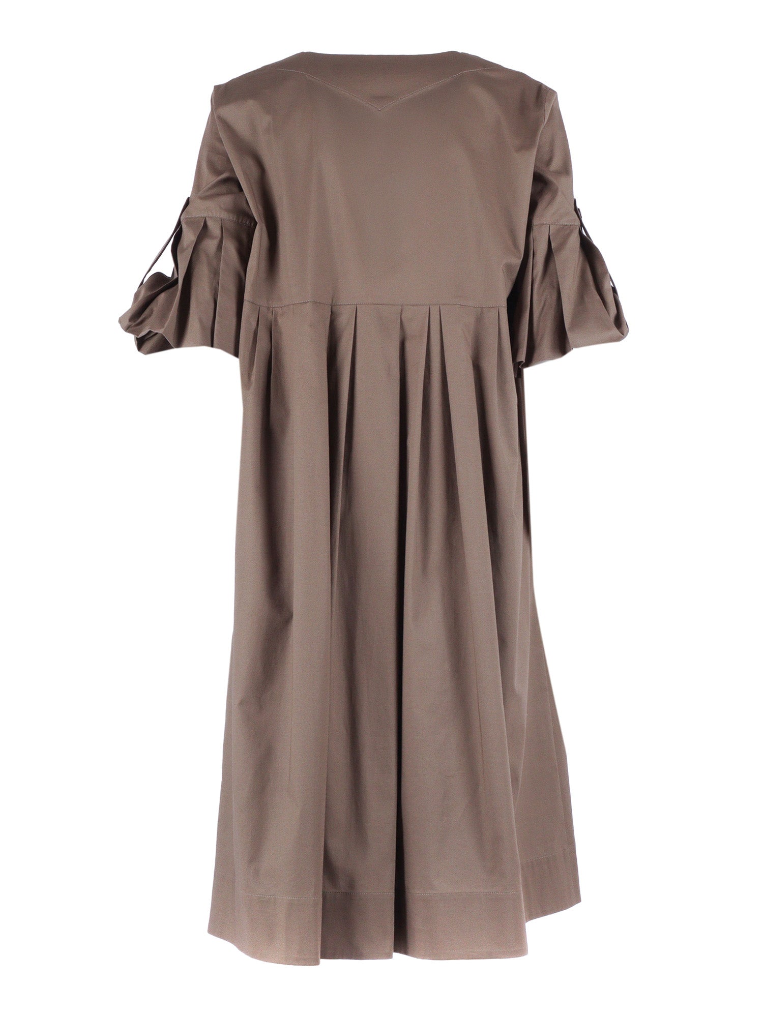 V-NECK DRESS Multicolor Cotton Elastane