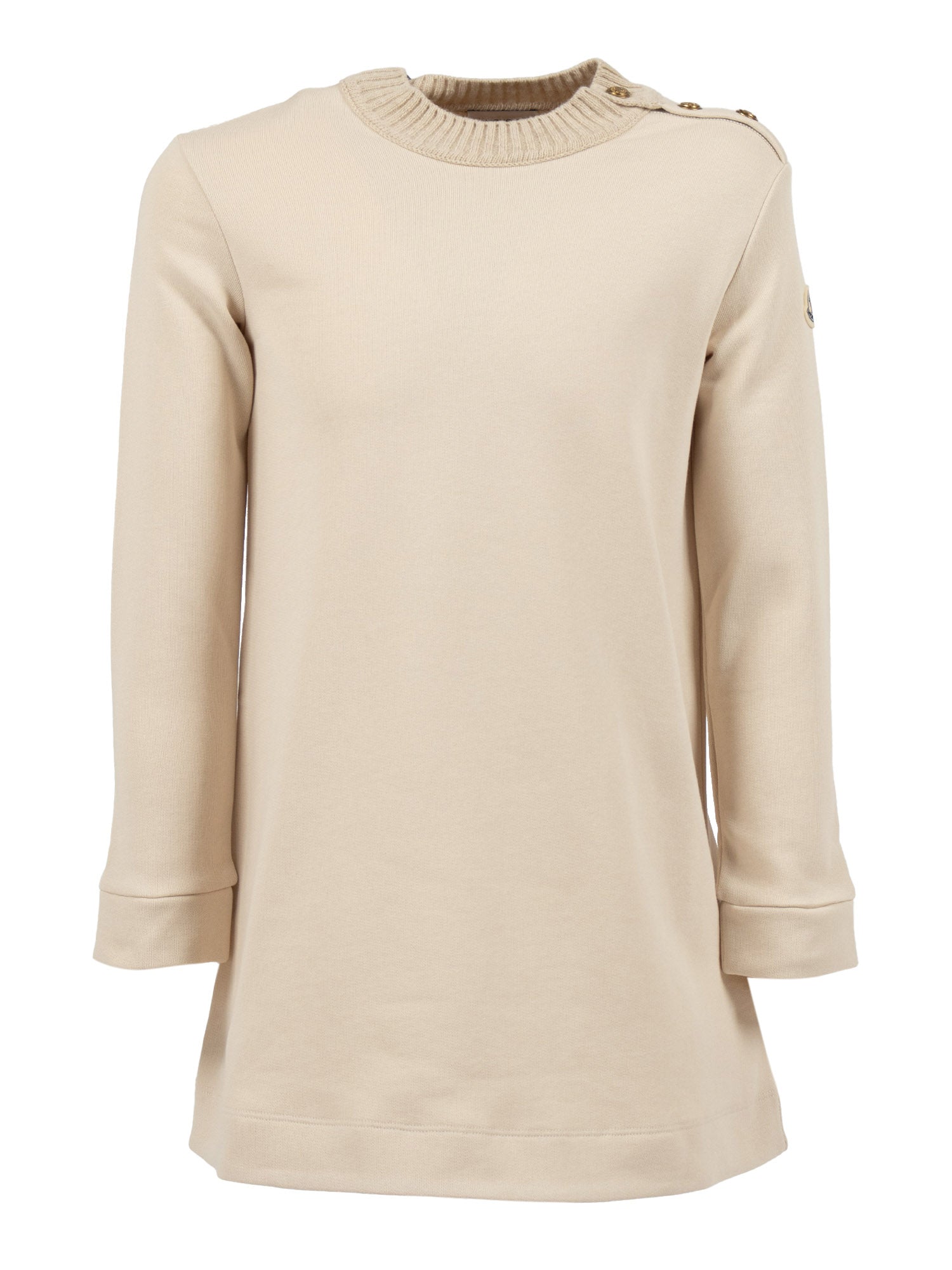 Dress Beige Cotton
