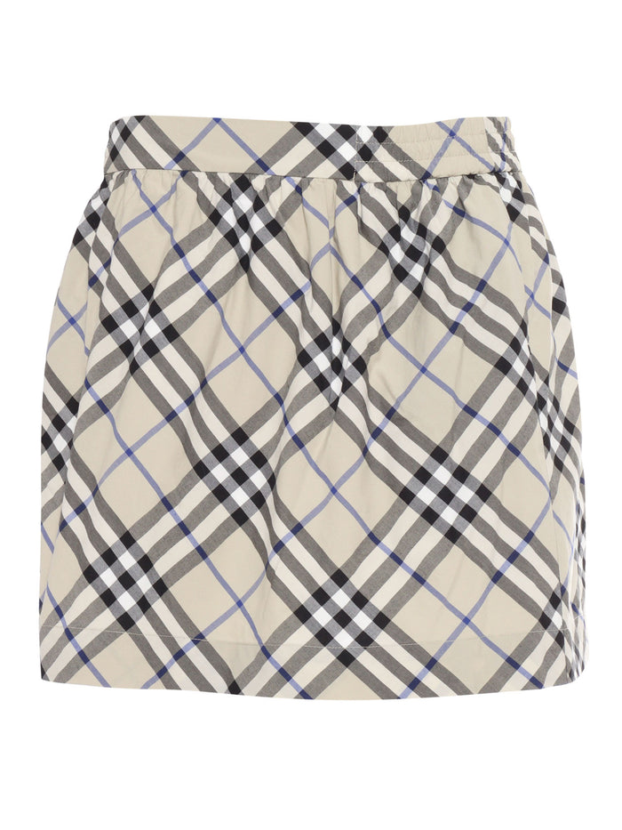 KID GIRL SKIRTS Green Cotton