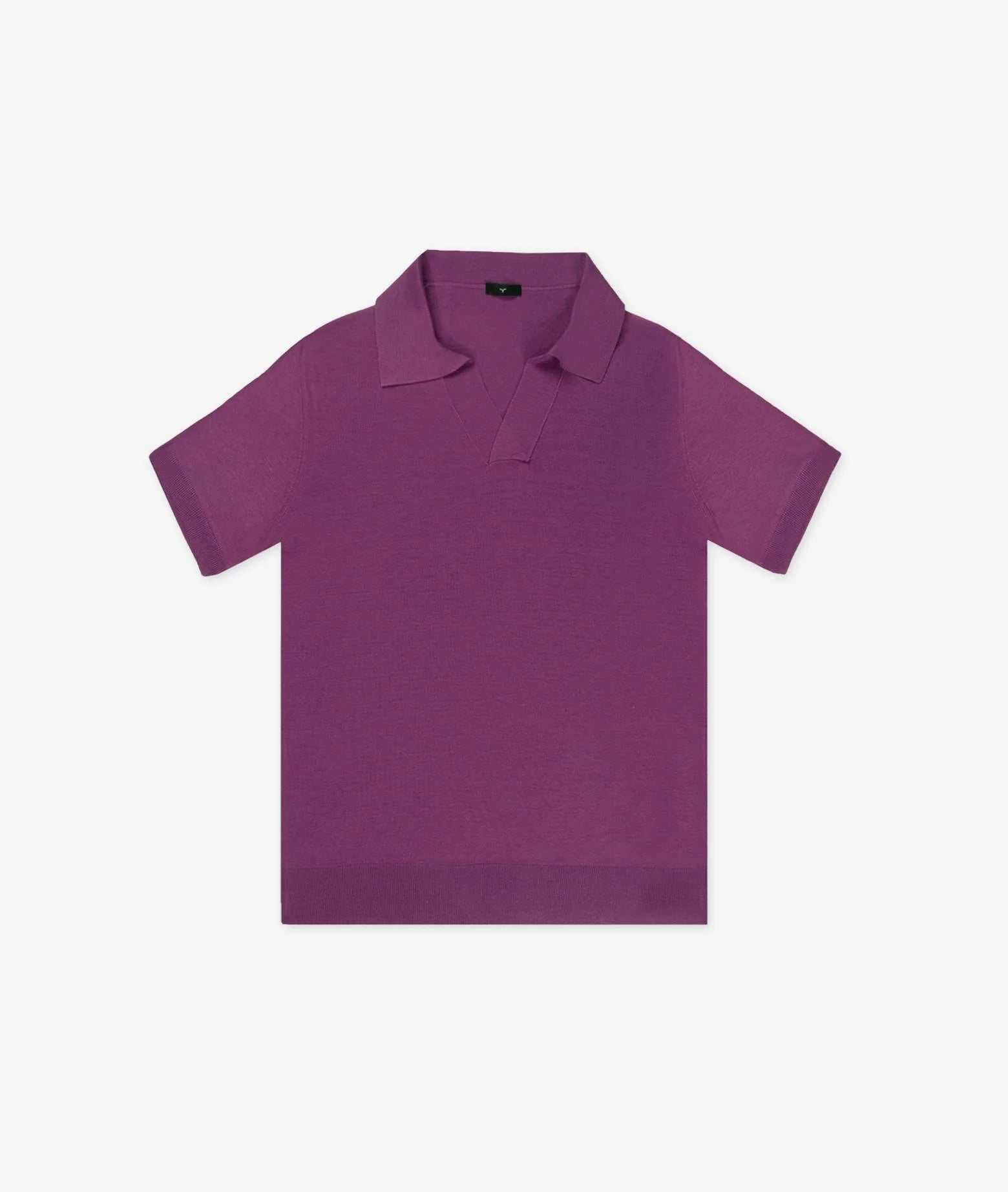 Silk Polo Tulum Purple Basic Light Kintwear