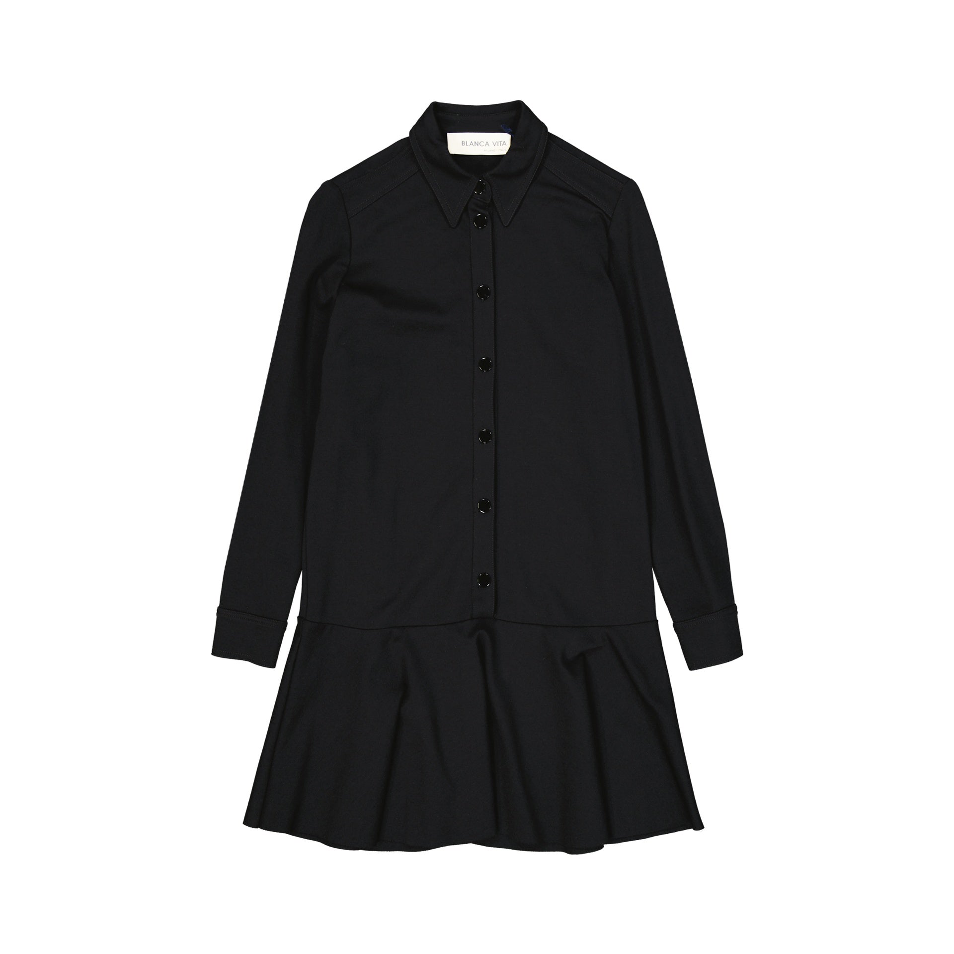 Blanca Vita Mini Dress Black Elastane Nylon Viscose