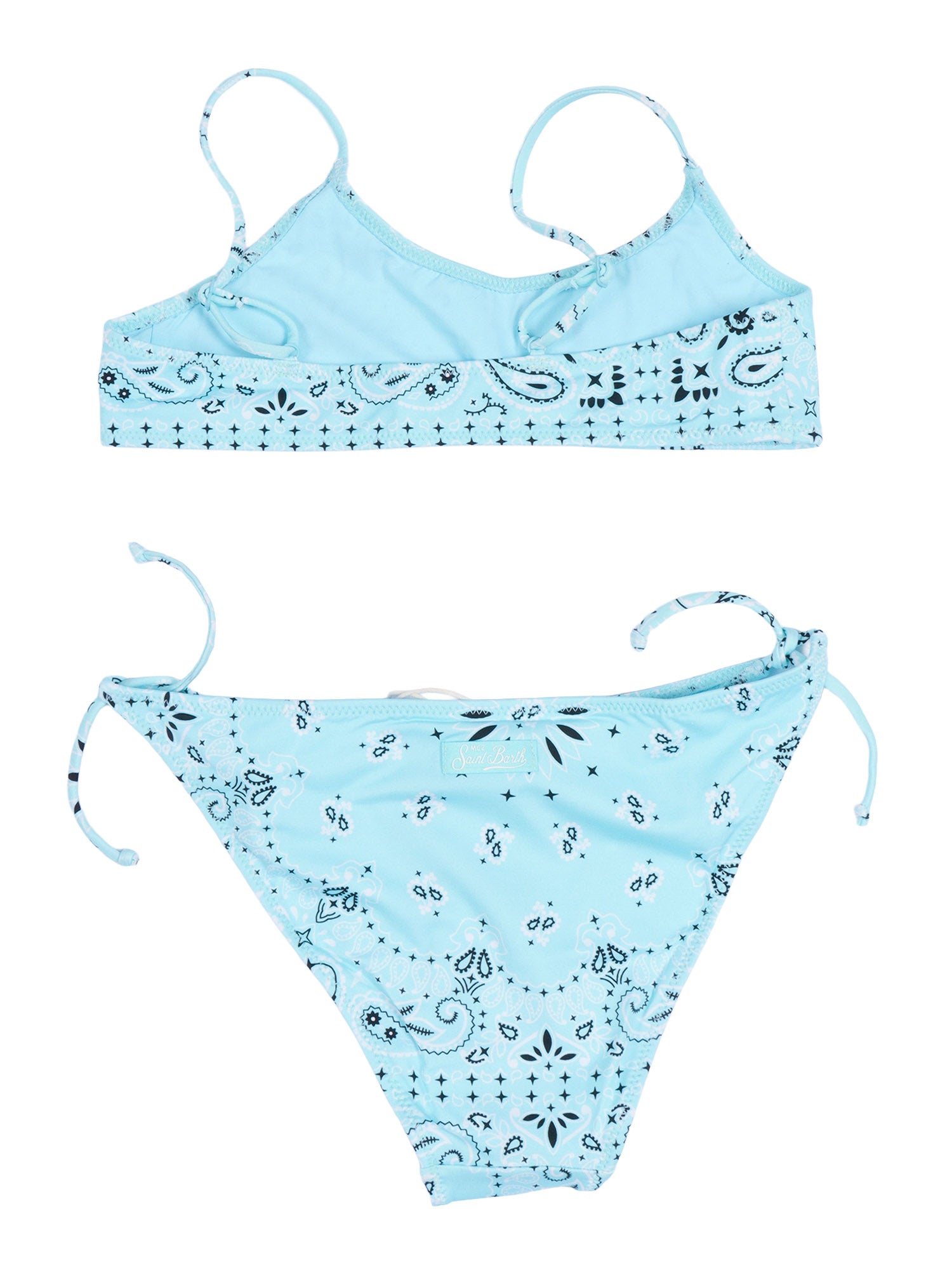 Jaiden-Bandanna Round 56 Light Blue Polyamide Elastane Bikini