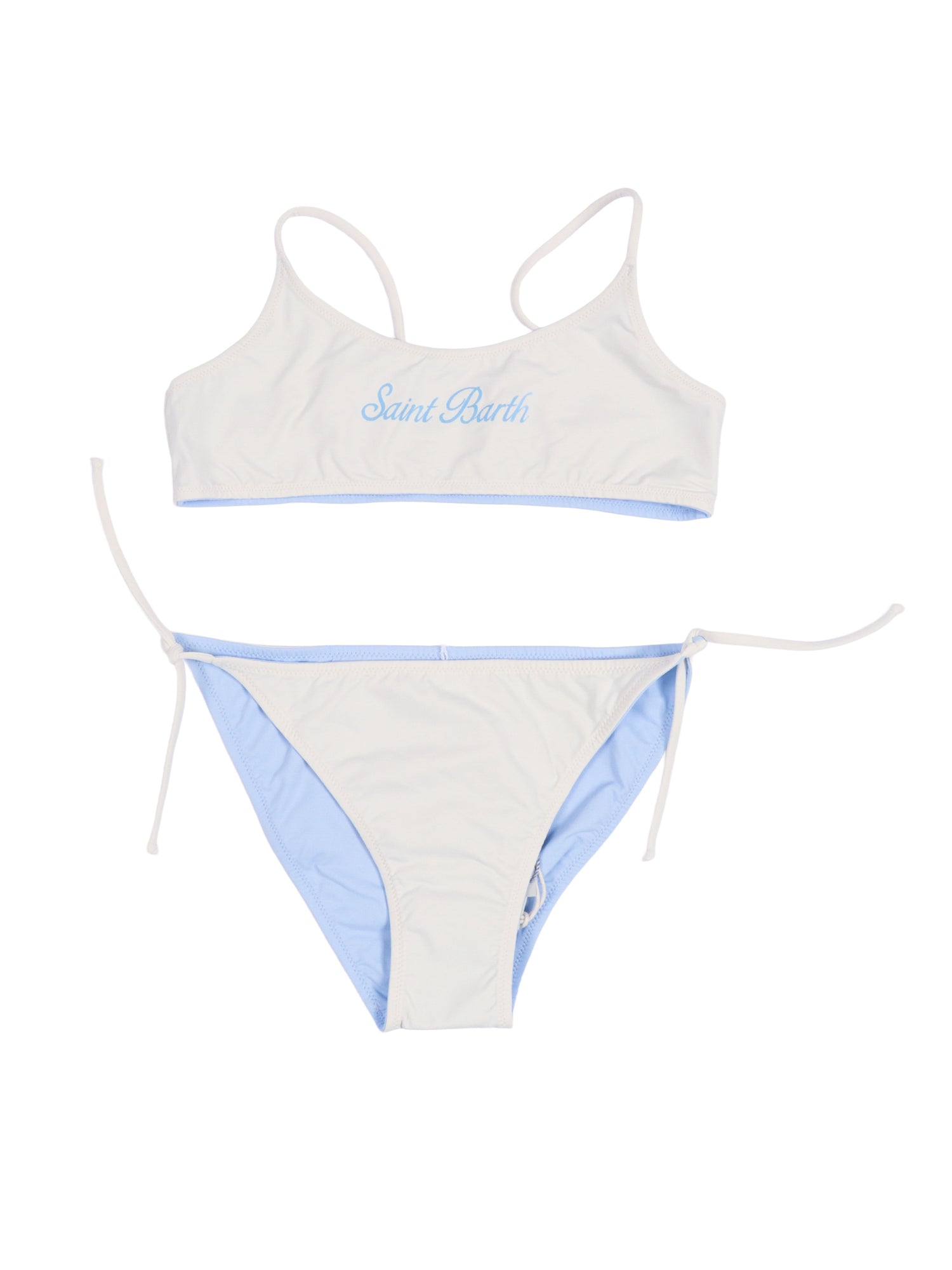 Jaiden Double-1031 St Barth White Polyamide Elastane Bikini