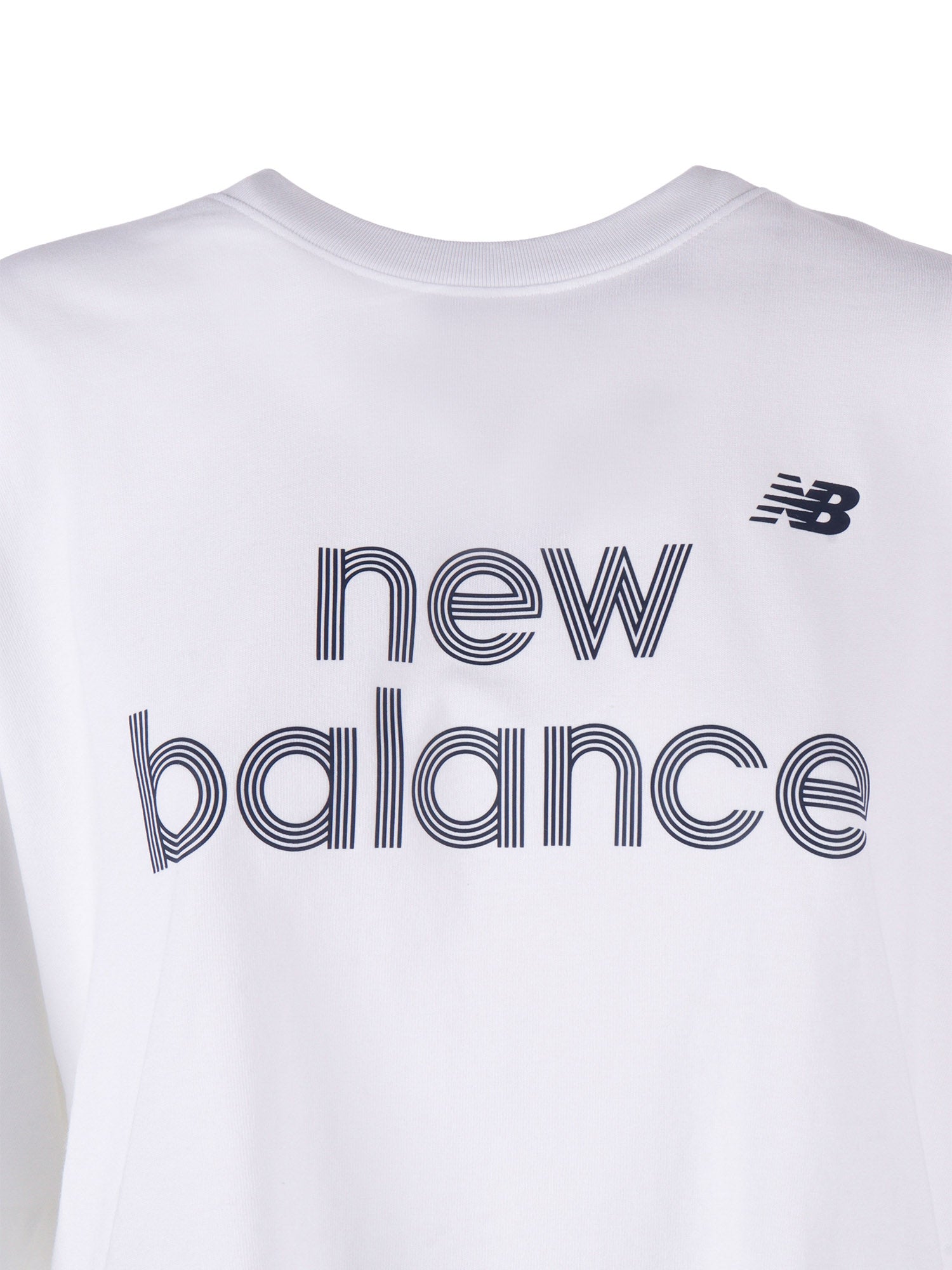 Jersey Graphic T-Shirt - White Cotton Short Sleeves