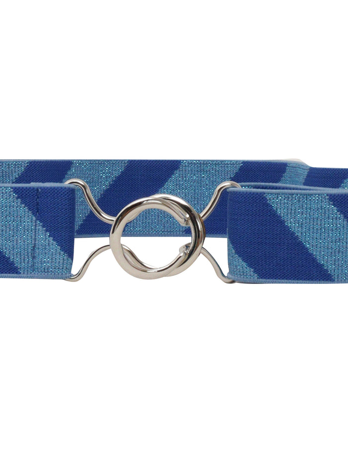 CYLIA51 S0883 BELTS Blue Polyester Elastane Pes
