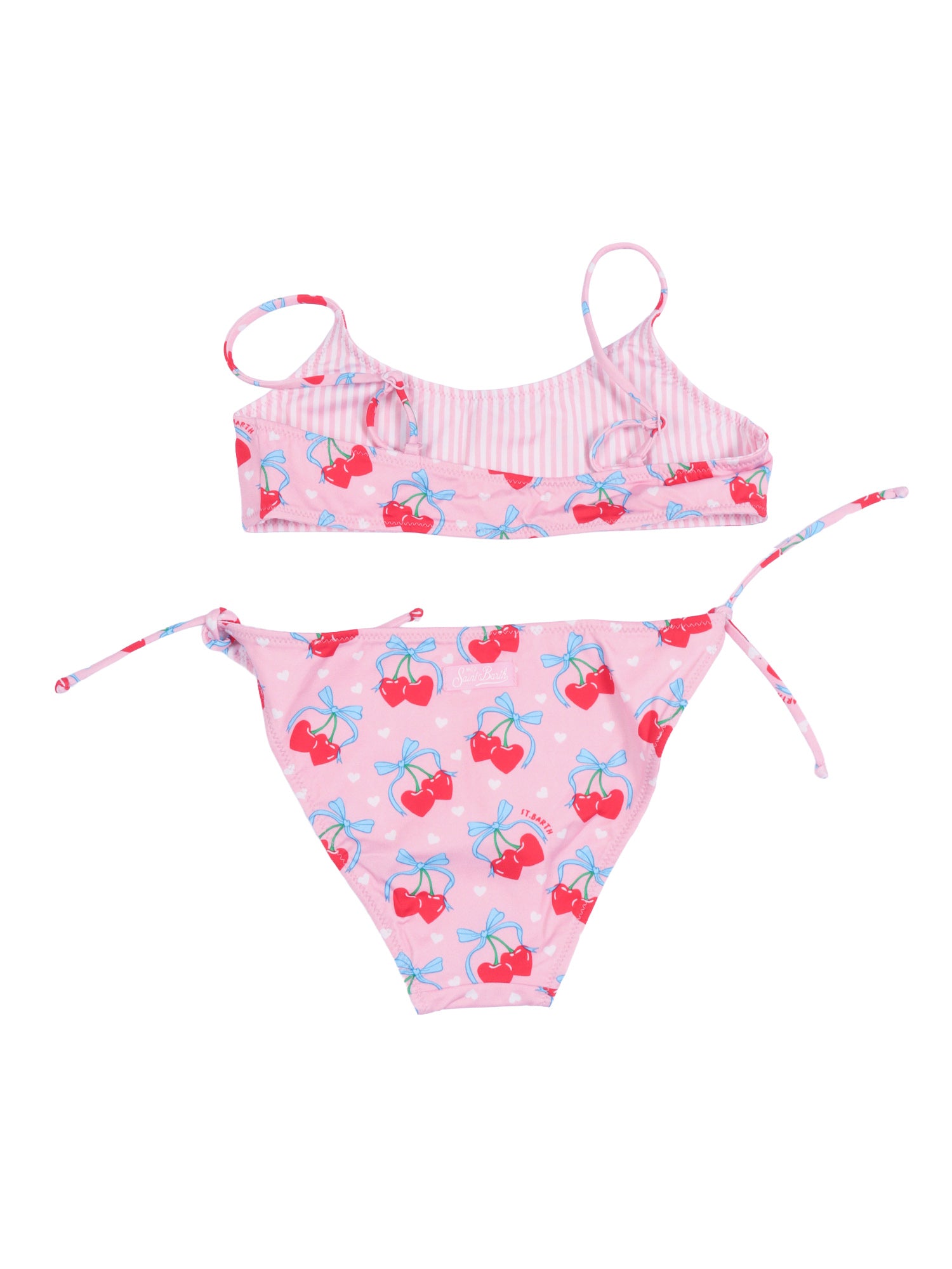 Jaiden Double-Cherry Licious 21 Pink Polyamide Elastane Bikini