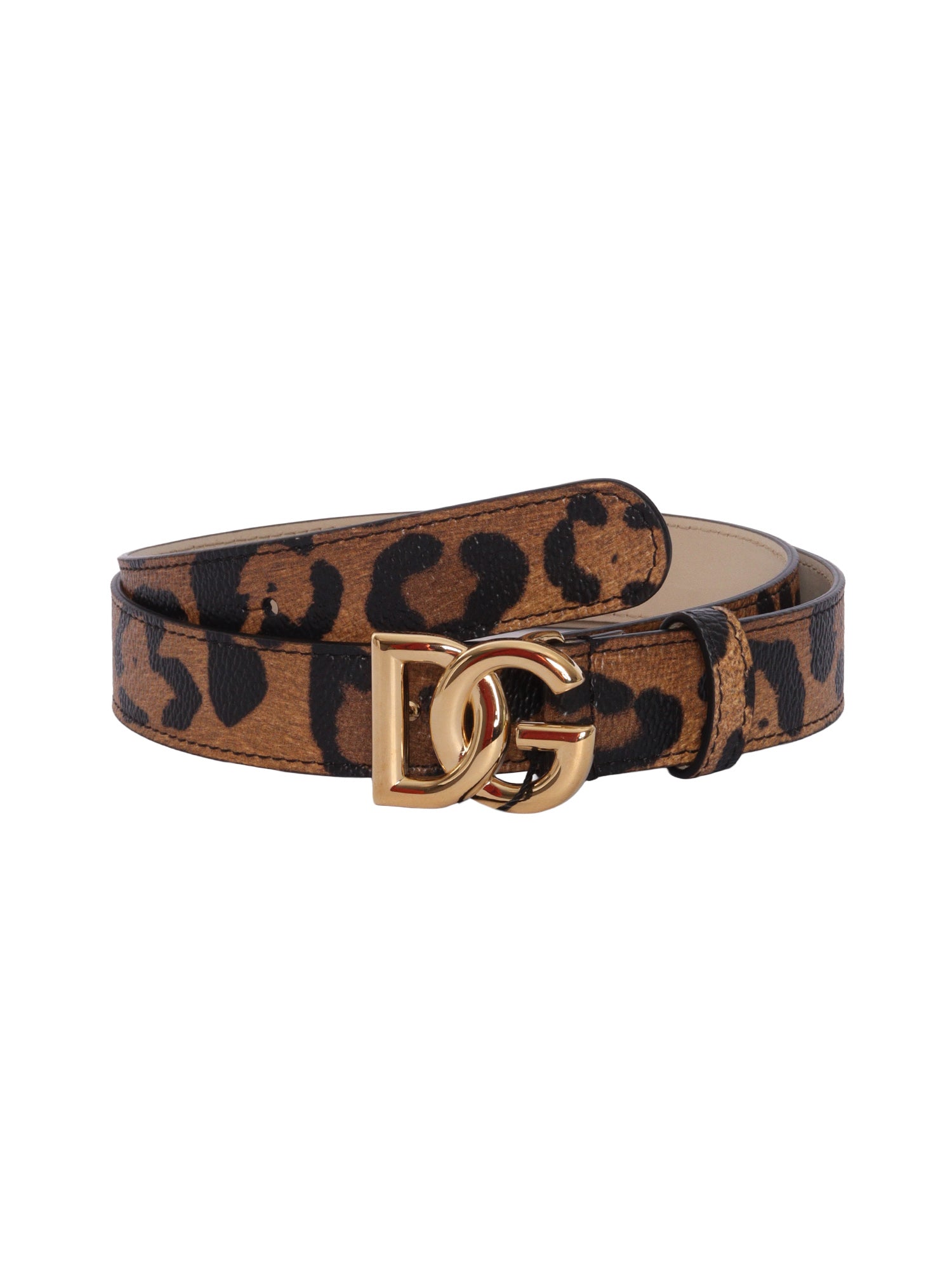 LOGO BELT Brown
