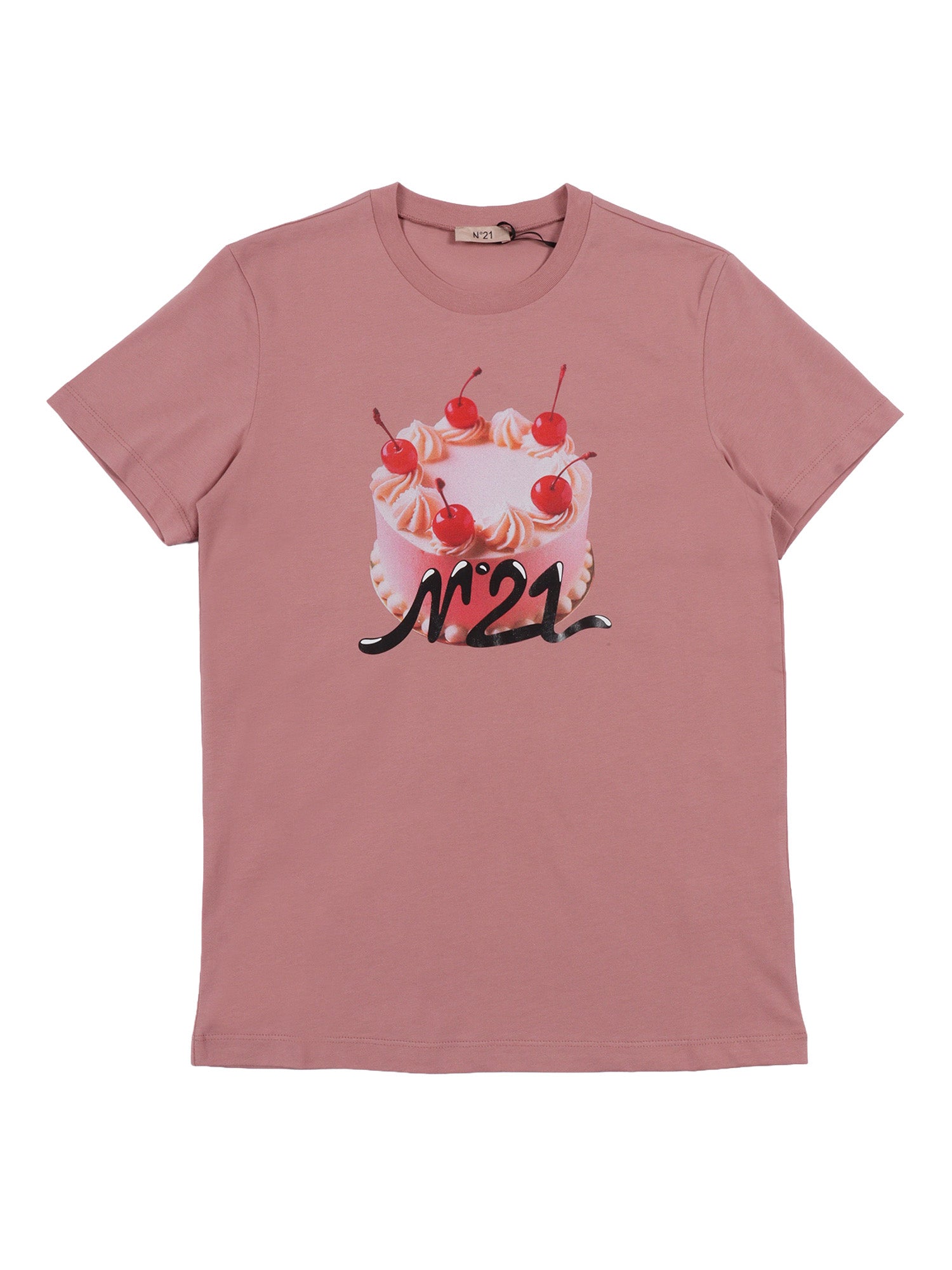 T-shirts Pink Cotton Short Sleeves T-shirt