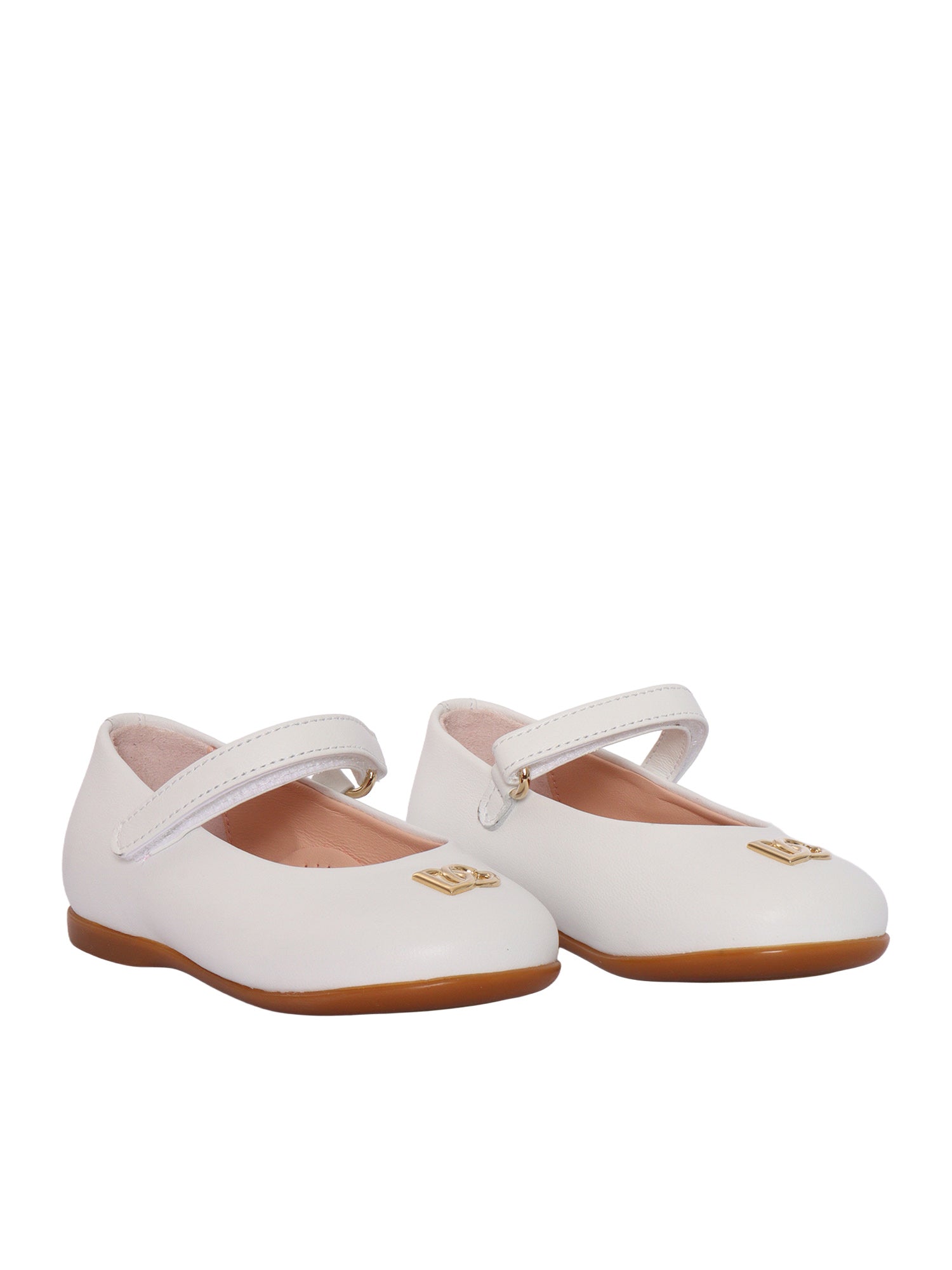 BALLERINAS White Flat Shoes