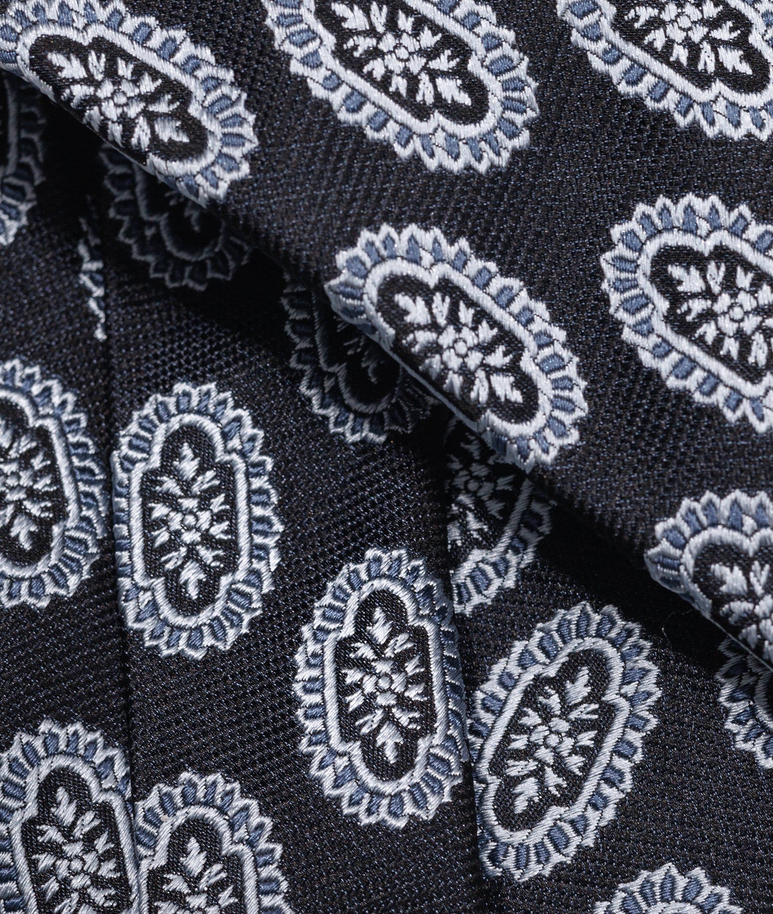 Tie Moresco Blue Big Pattern
