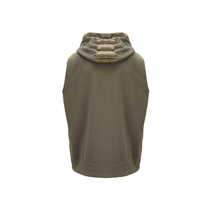 Herno Down Gilet Green Polyamide