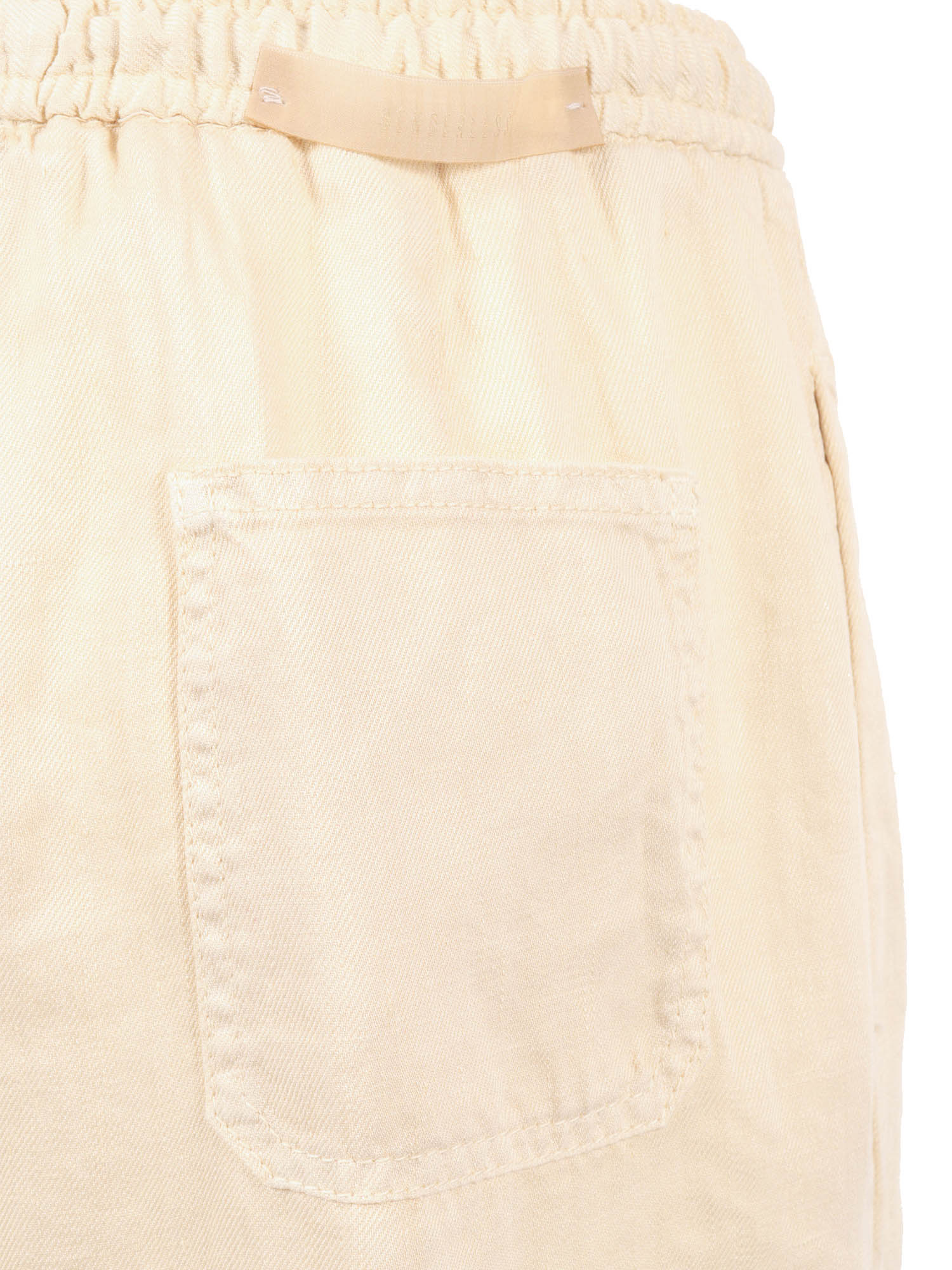 Trousers Beige Linen Pant