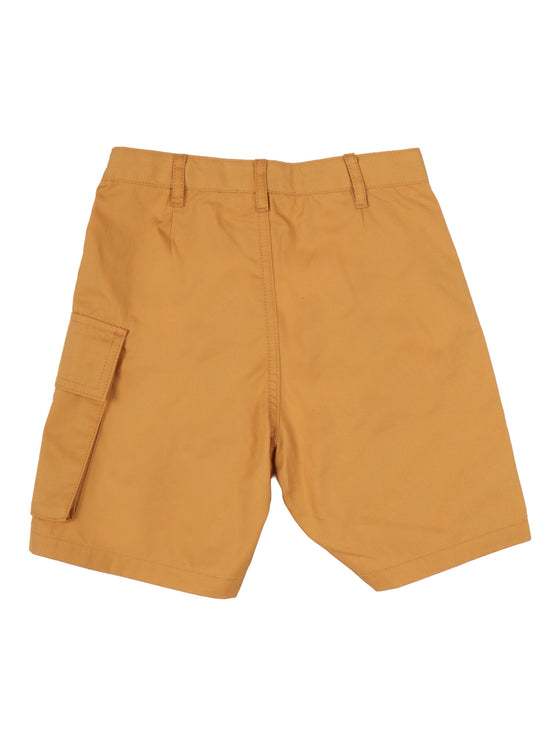 Short Pants Yellow Cotton Bermuda