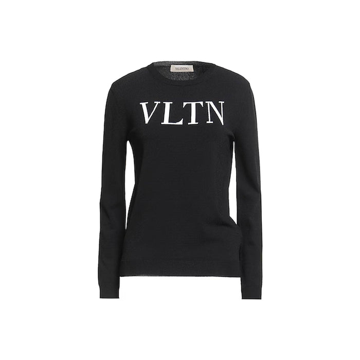 Garavani Logo Pullover Black Polyamide Viscose