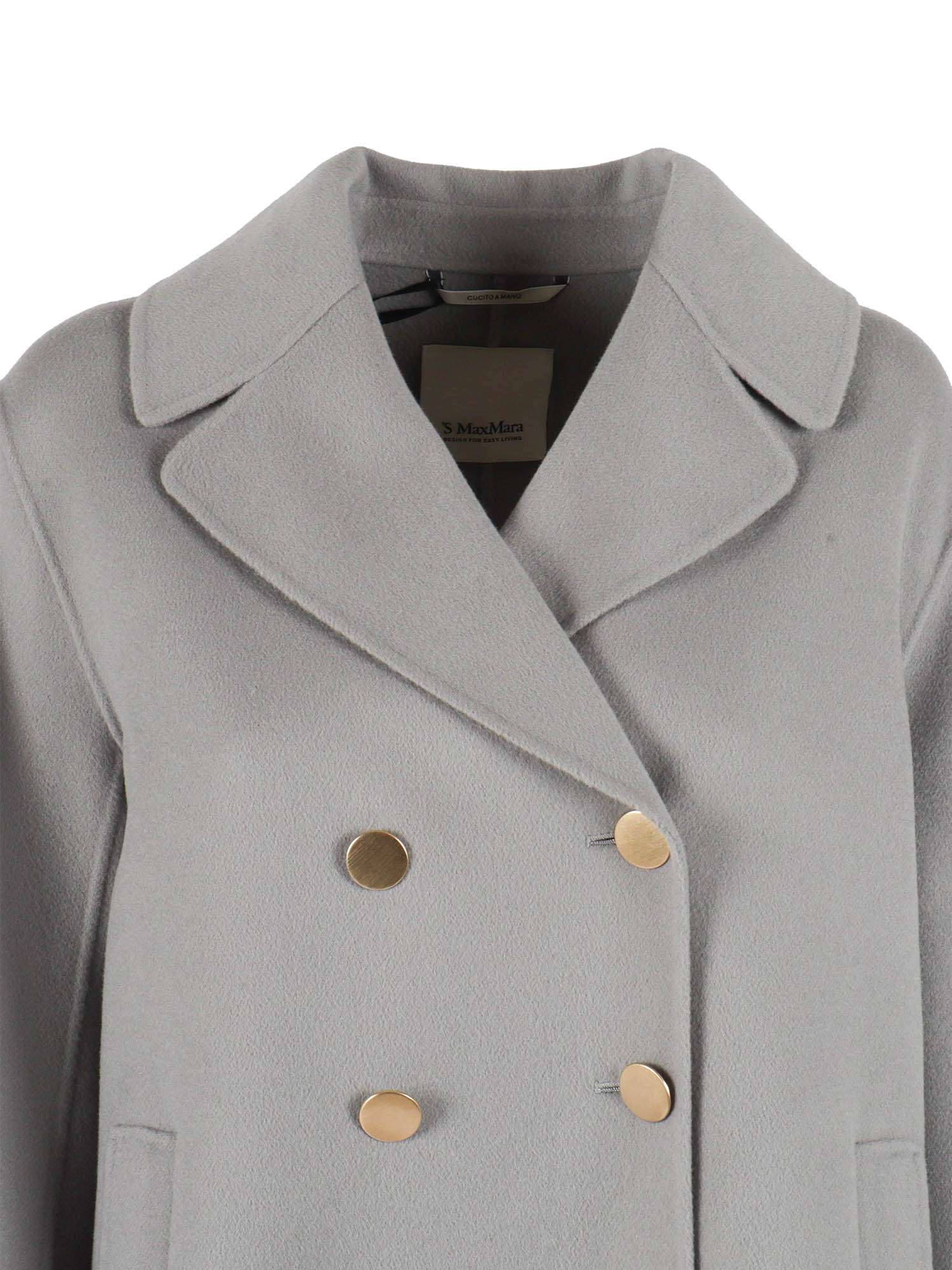 JACKET Blue Virgin Wool Lining Silk
