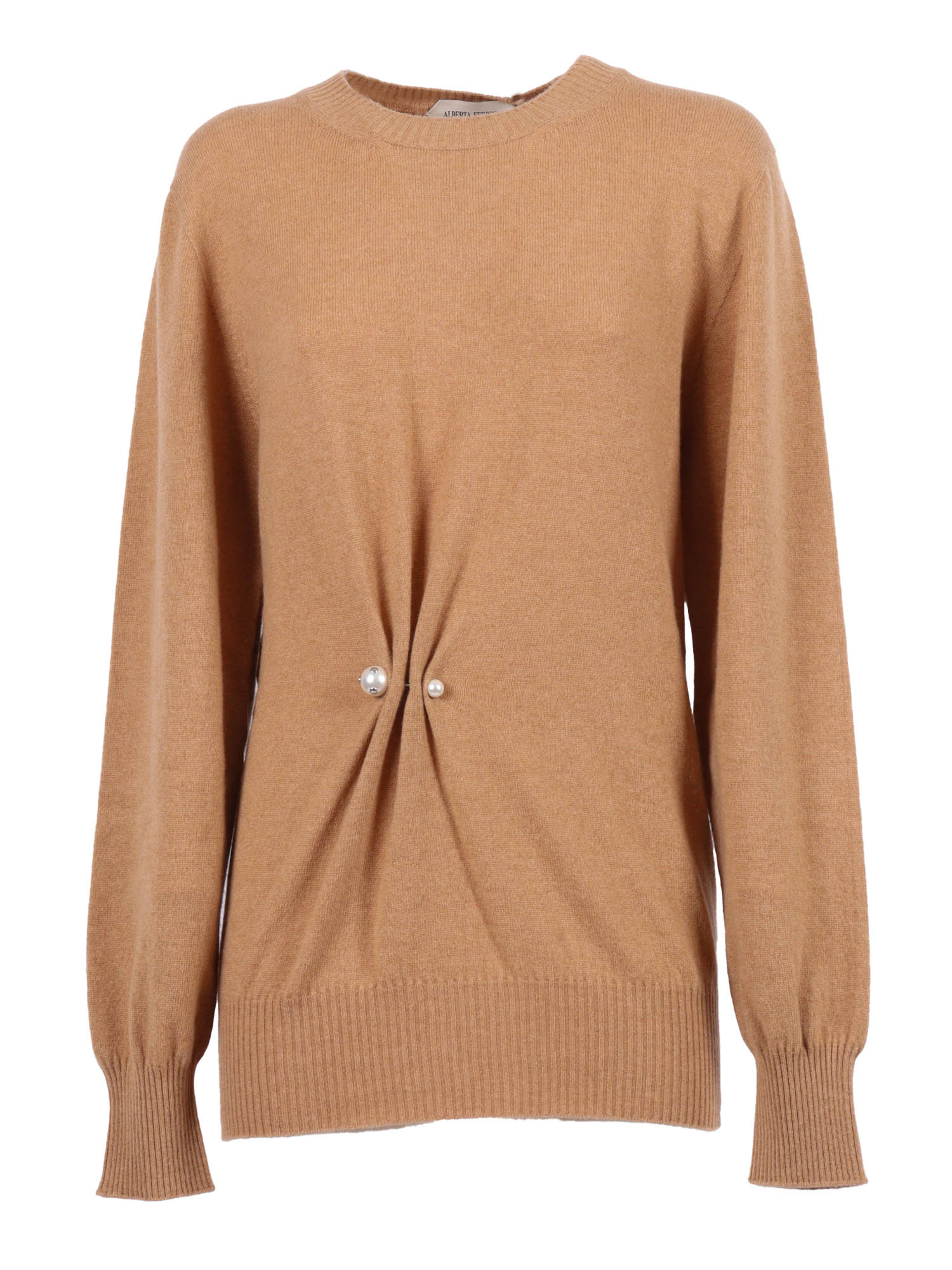 Sweater Brown Cashmere Crewneck