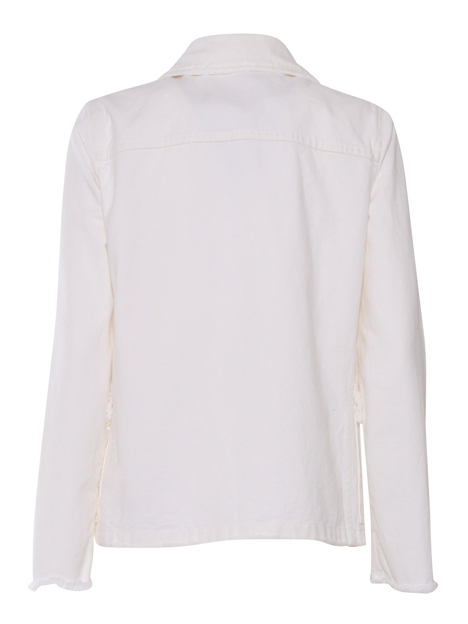 MINI3GANCI COAT White Cotton Heavy Jacket