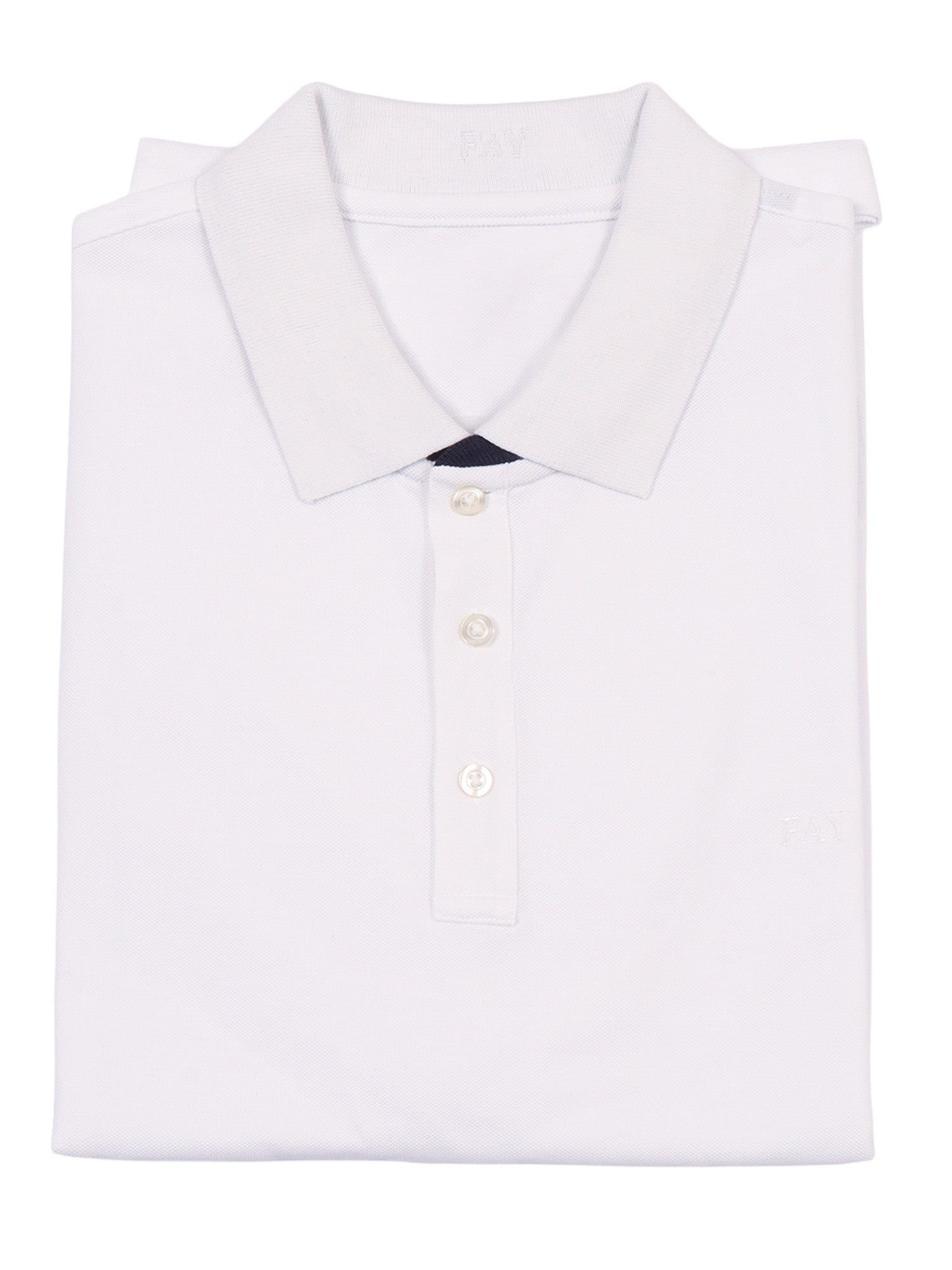PIQUET POLO White Cotton Elastane Shirt